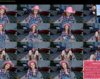 skyewatson — 23 minute Chaturbate female cam show recording, 720p, Jan 25, 2025