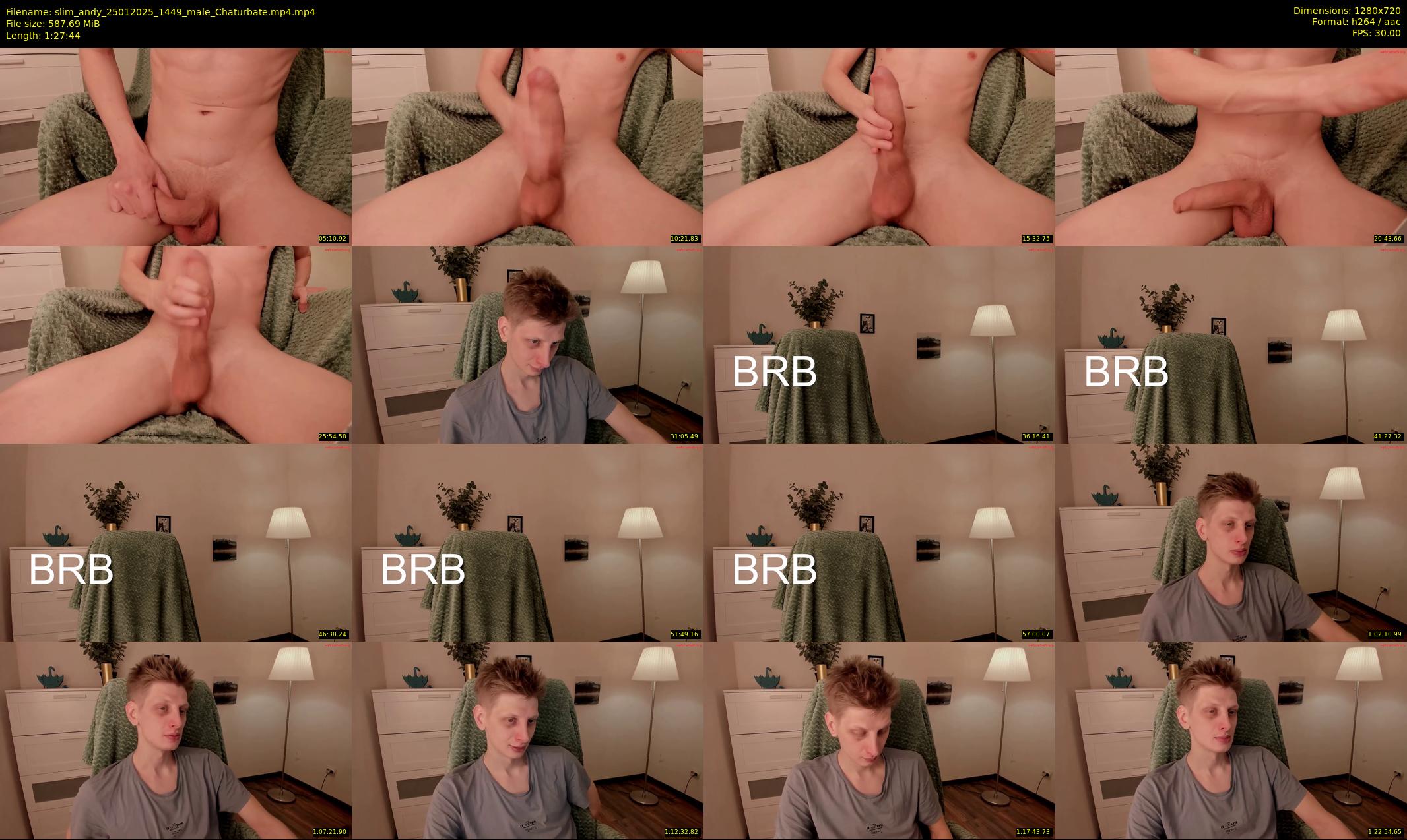 slim_andy — 88 minute Chaturbate male cam show recording, 720p, Jan 25, 2025