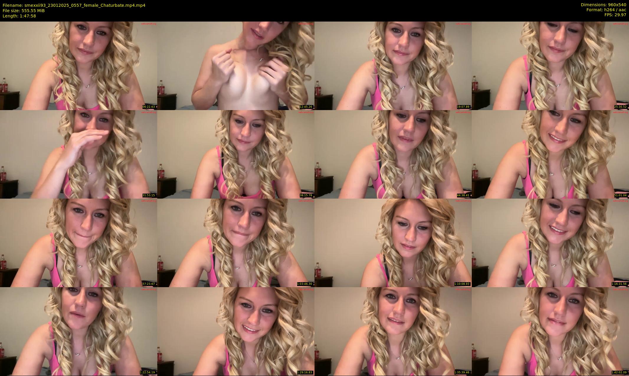 smexxii93 — 108 minute Chaturbate female cam show recording, 480p, Jan 23, 2025