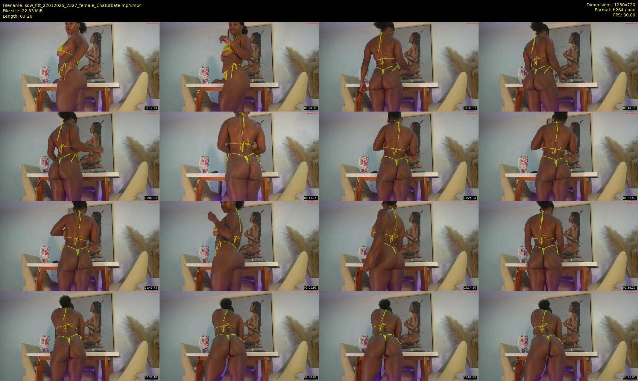 sow_fitt — 4 minute Chaturbate female cam show recording, 720p, Jan 22, 2025
