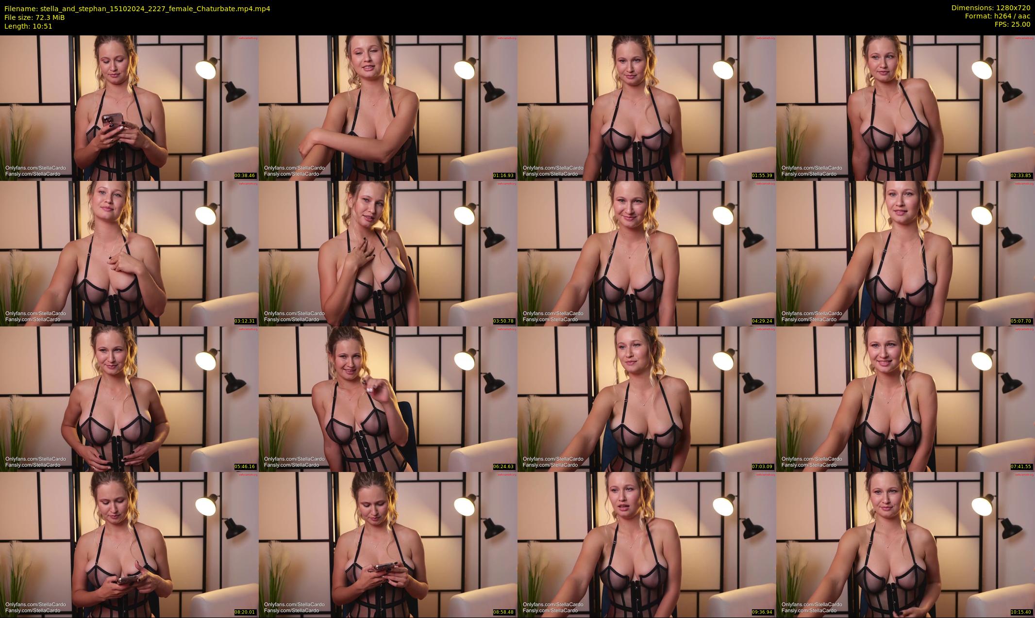 stella_and_stephan — 11 minute Chaturbate couple cam show recording, 720p, Oct 15, 2024