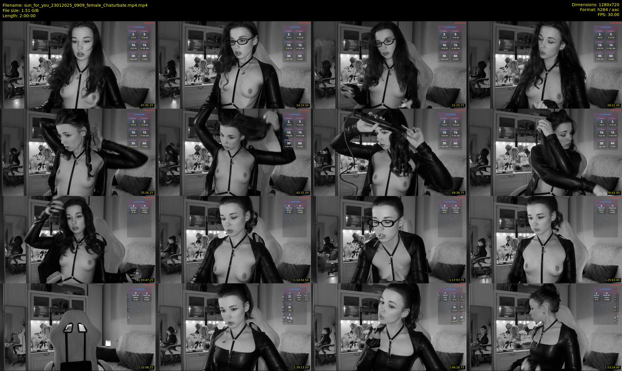 sun_for_you — 120 minute Chaturbate female cam show recording, 720p, Jan 23, 2025