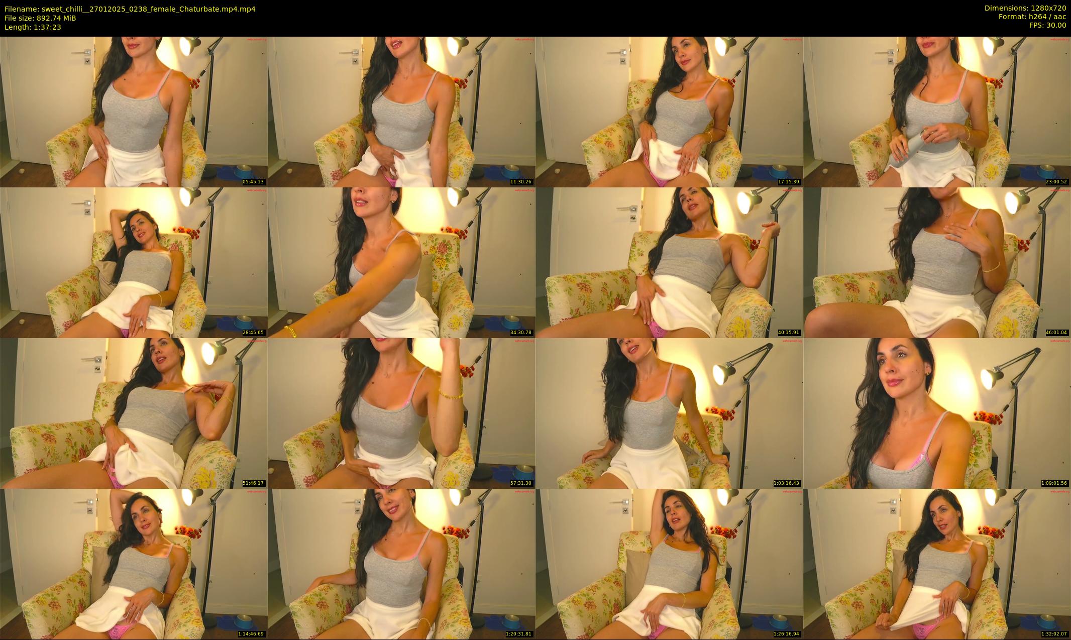 sweet_chilli_ — 98 minute Chaturbate female cam show recording, 720p, Jan 27, 2025