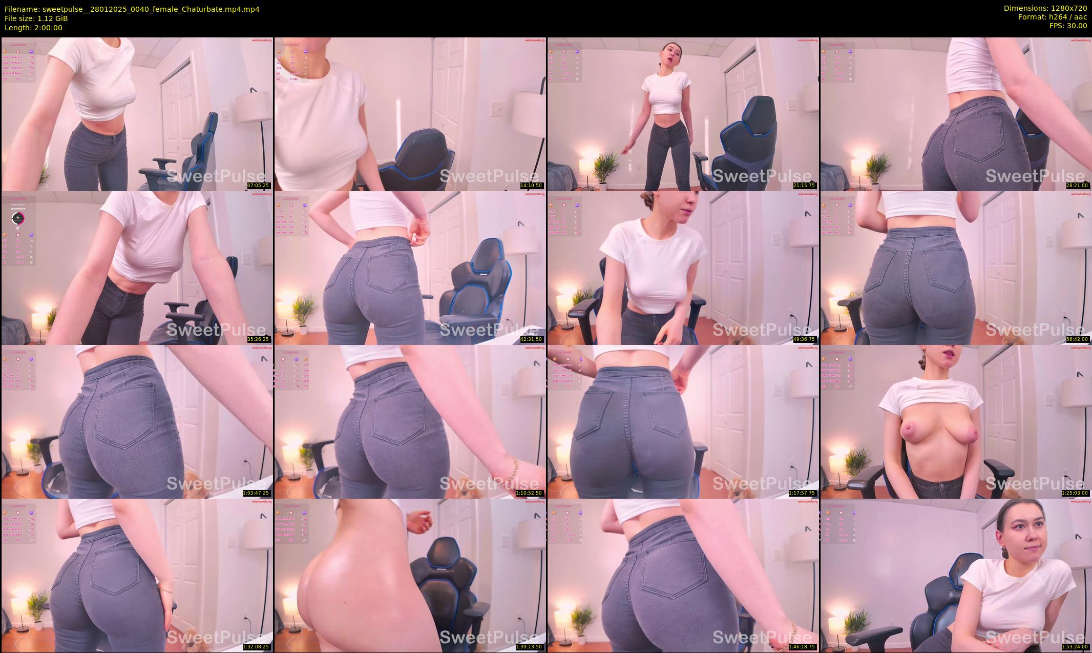 sweetpulse_ — 120 minute Chaturbate female cam show recording, 720p, Jan 28, 2025