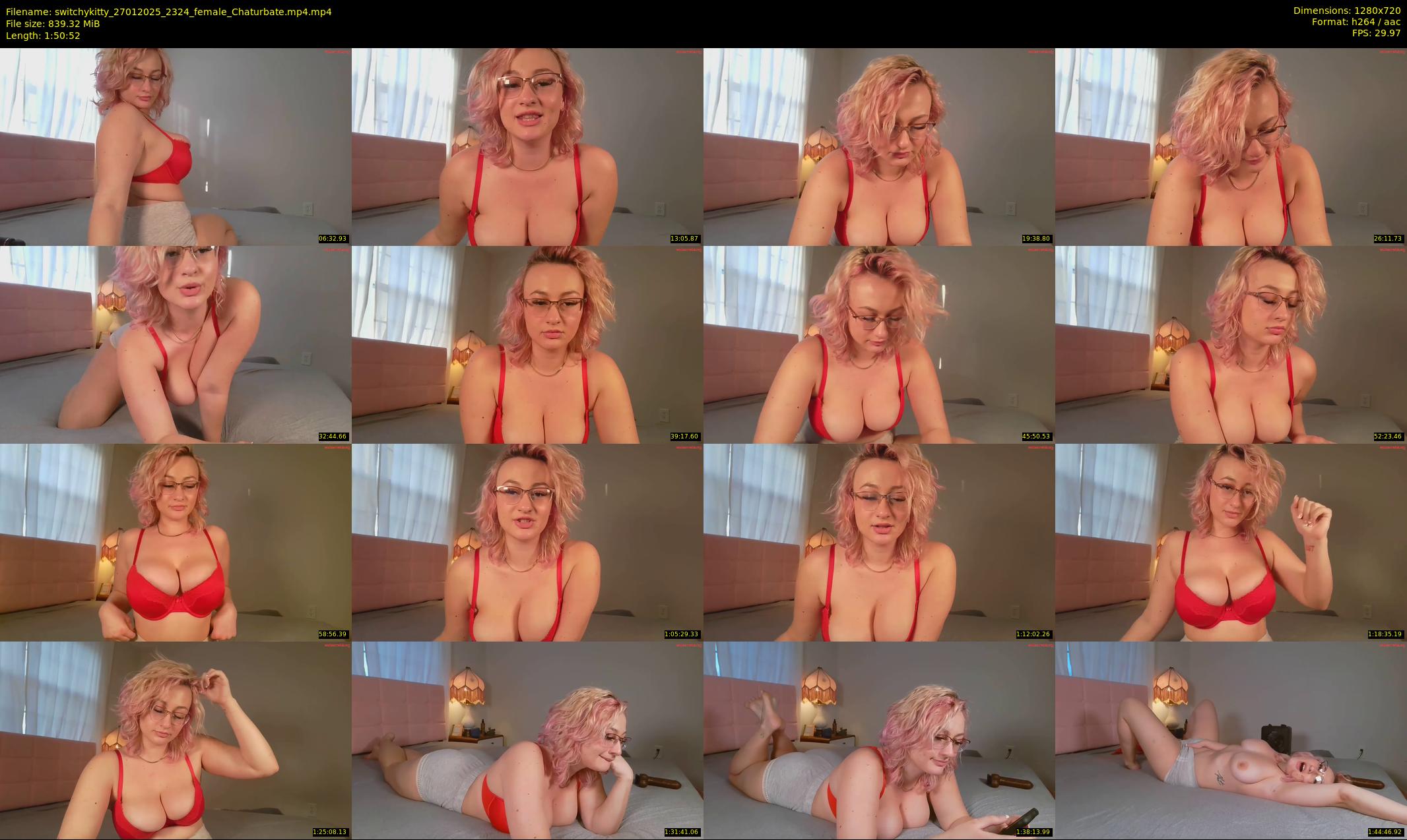 switchykitty — 111 minute Chaturbate female cam show recording, 720p, Jan 27, 2025