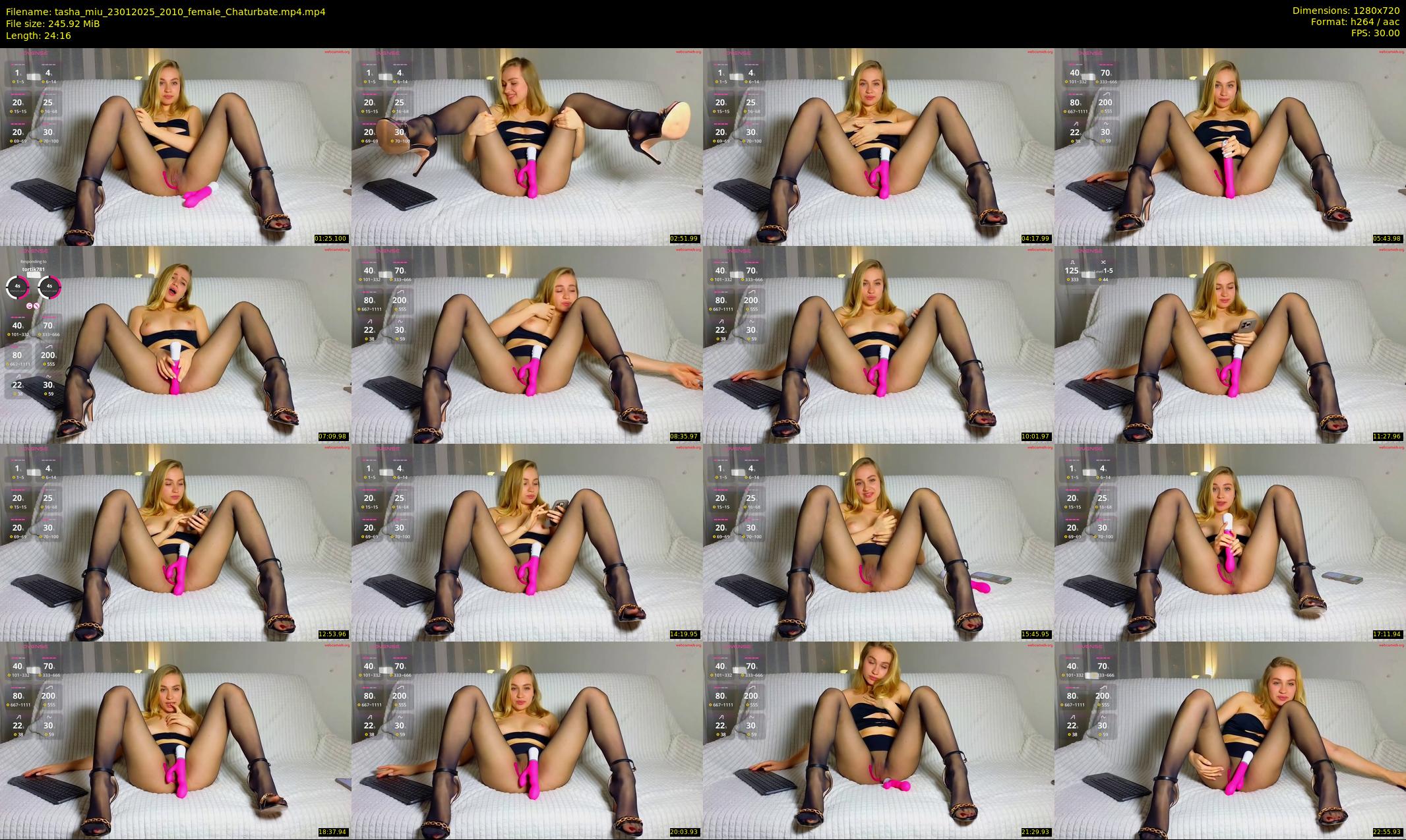 tasha_miu — 25 minute Chaturbate female cam show recording, 720p, Jan 23, 2025