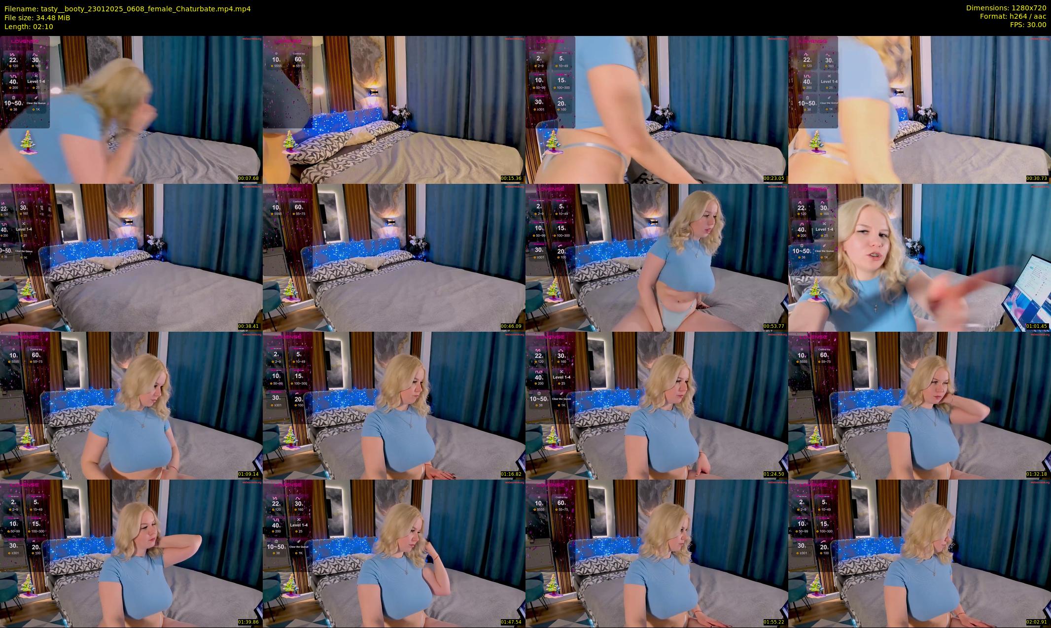 tasty__booty — 3 minute Chaturbate female cam show recording, 720p, Jan 23, 2025