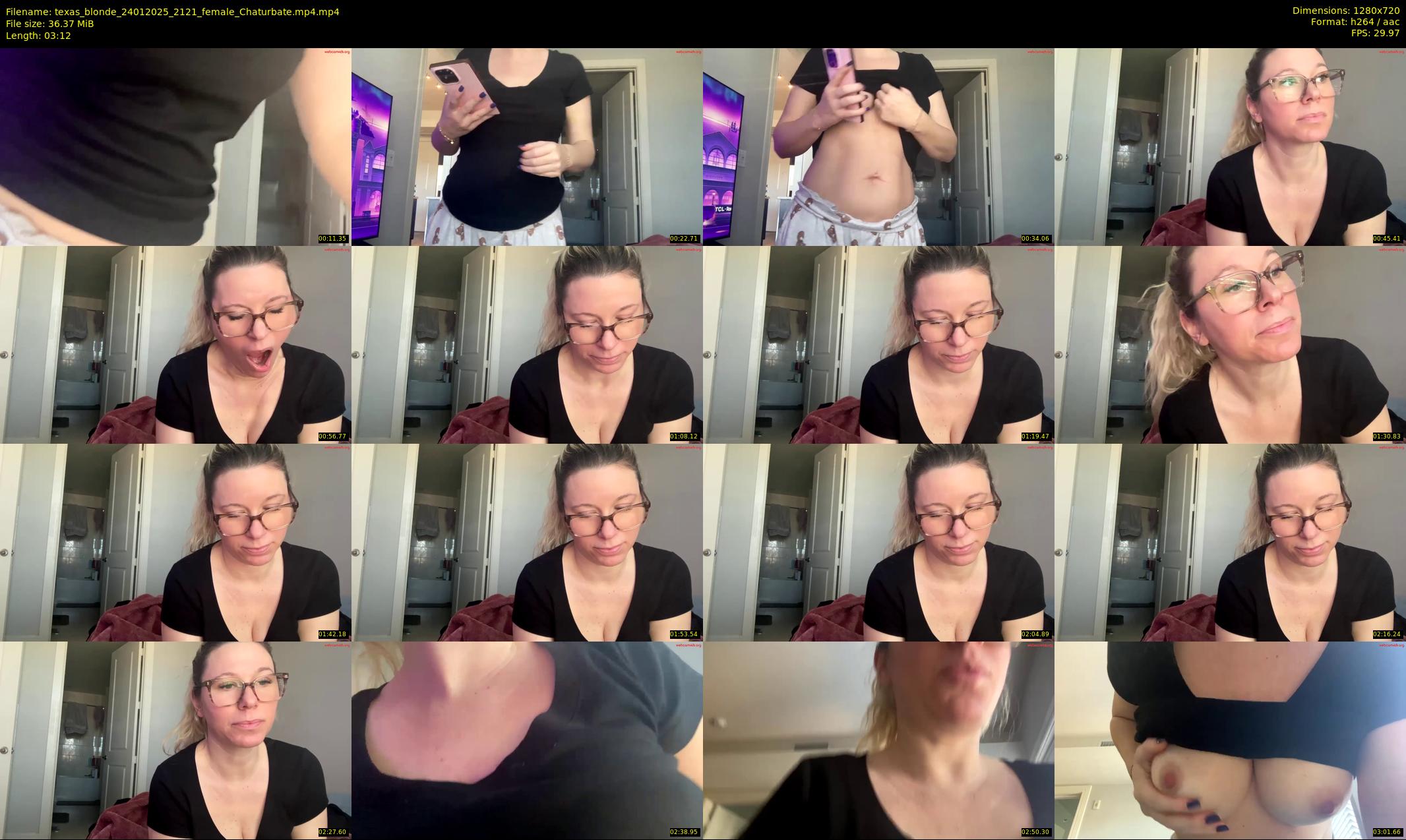 texas_blonde — 4 minute Chaturbate female cam show recording, 720p, Jan 24, 2025