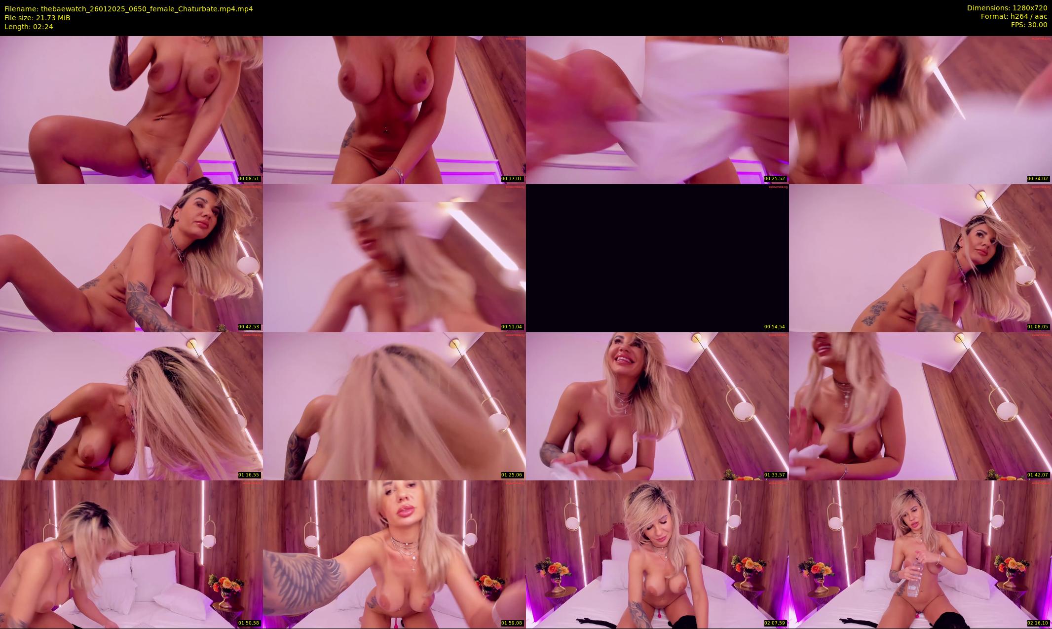 thebaewatch — 3 minute Chaturbate female cam show recording, 720p, Jan 26, 2025