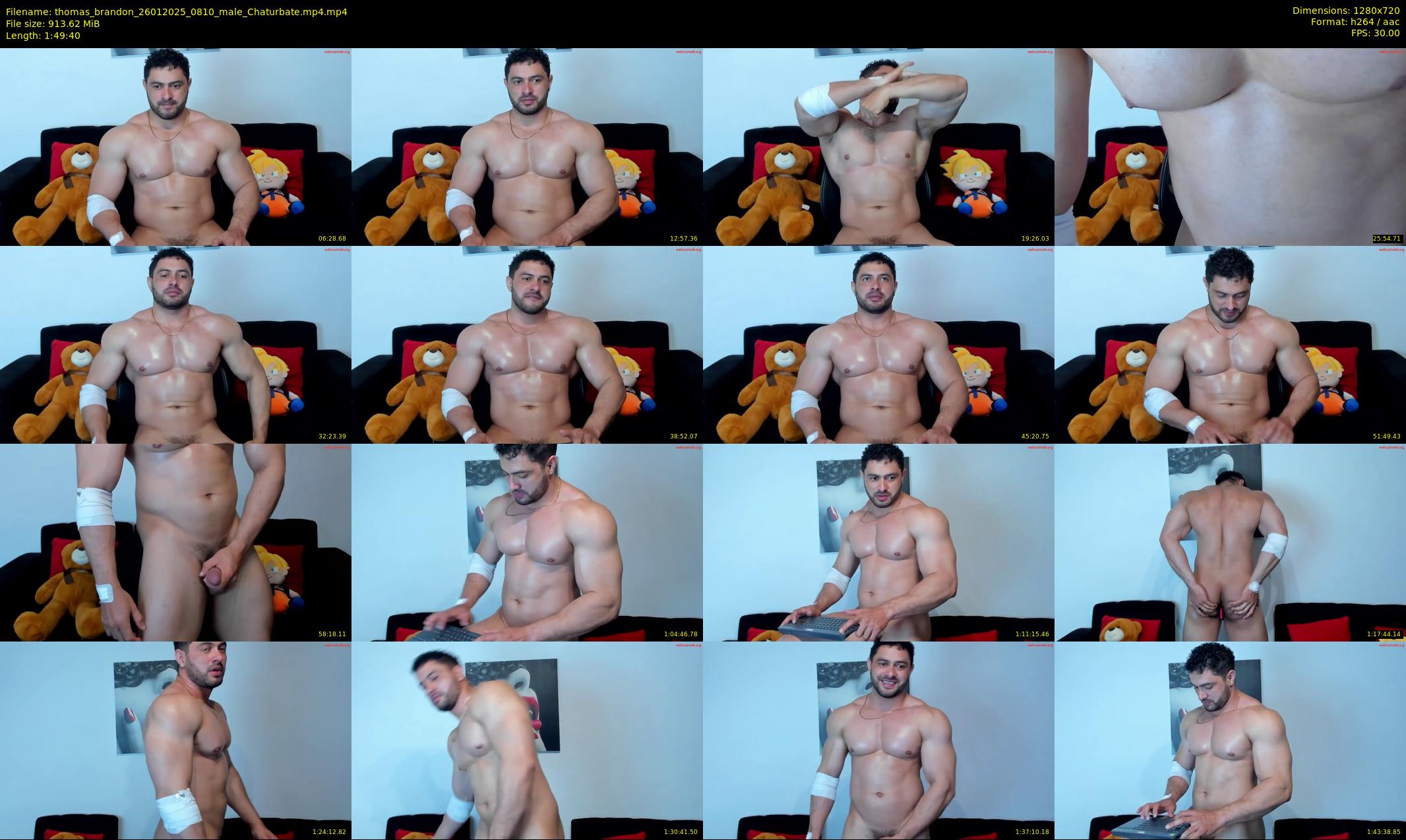 thomas_brandon — 110 minute Chaturbate male cam show recording, 720p, Jan 26, 2025
