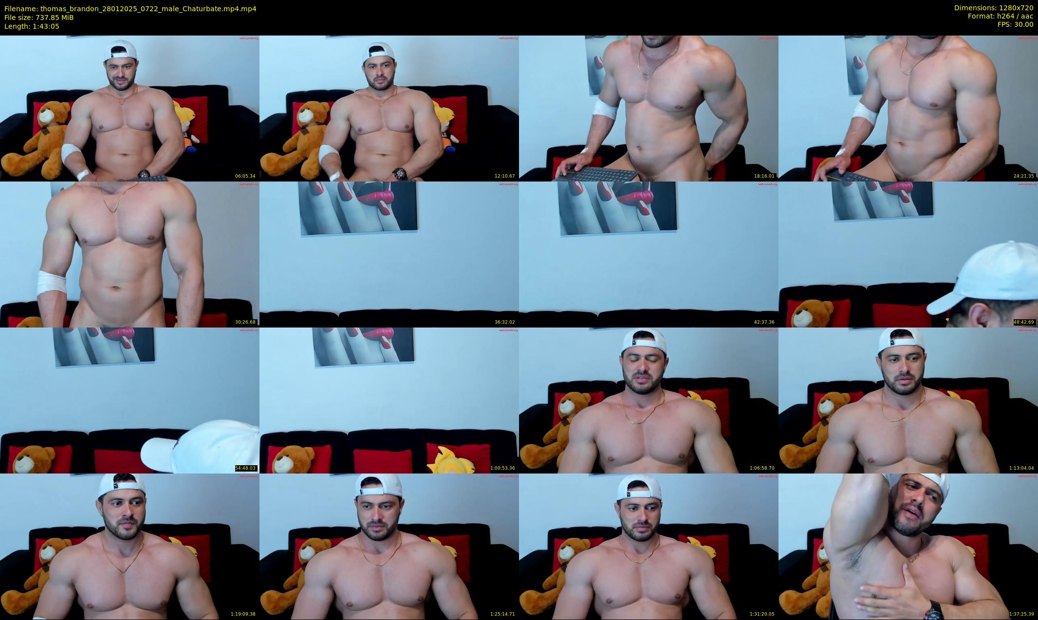 thomas_brandon — 104 minute Chaturbate male cam show recording, 720p, Jan 28, 2025