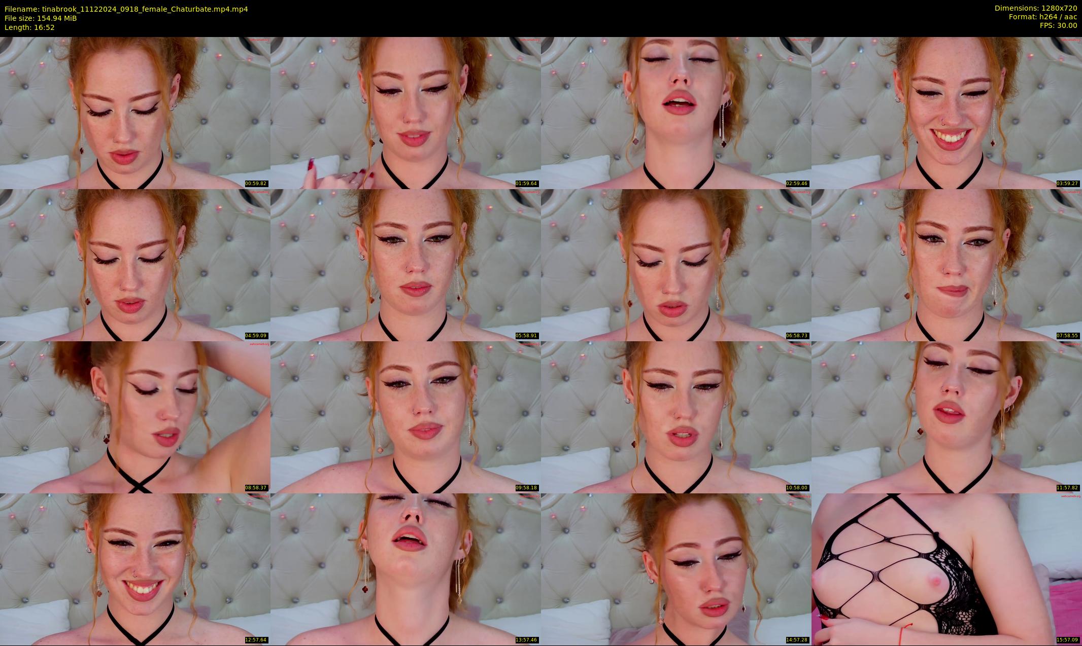 tinabrook — 17 minute Chaturbate female cam show recording, 720p, Dec 11, 2024