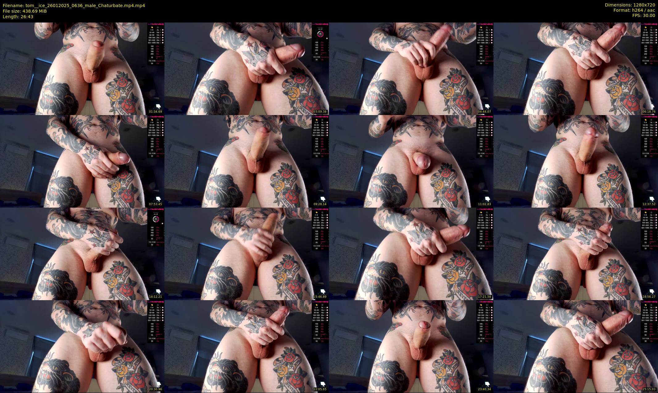 tom__ice — 27 minute Chaturbate male cam show recording, 720p, Jan 26, 2025