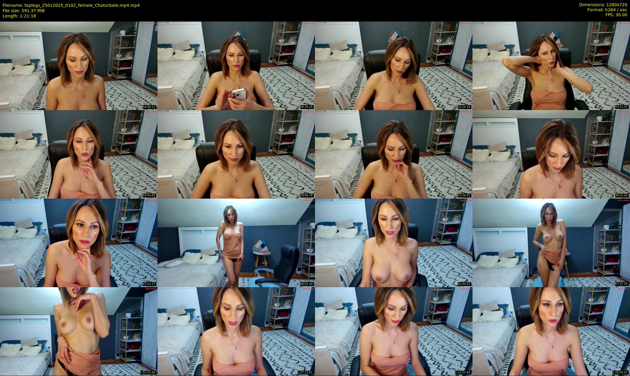 toplegs — 82 minute Chaturbate female cam show recording, 720p, Jan 25, 2025