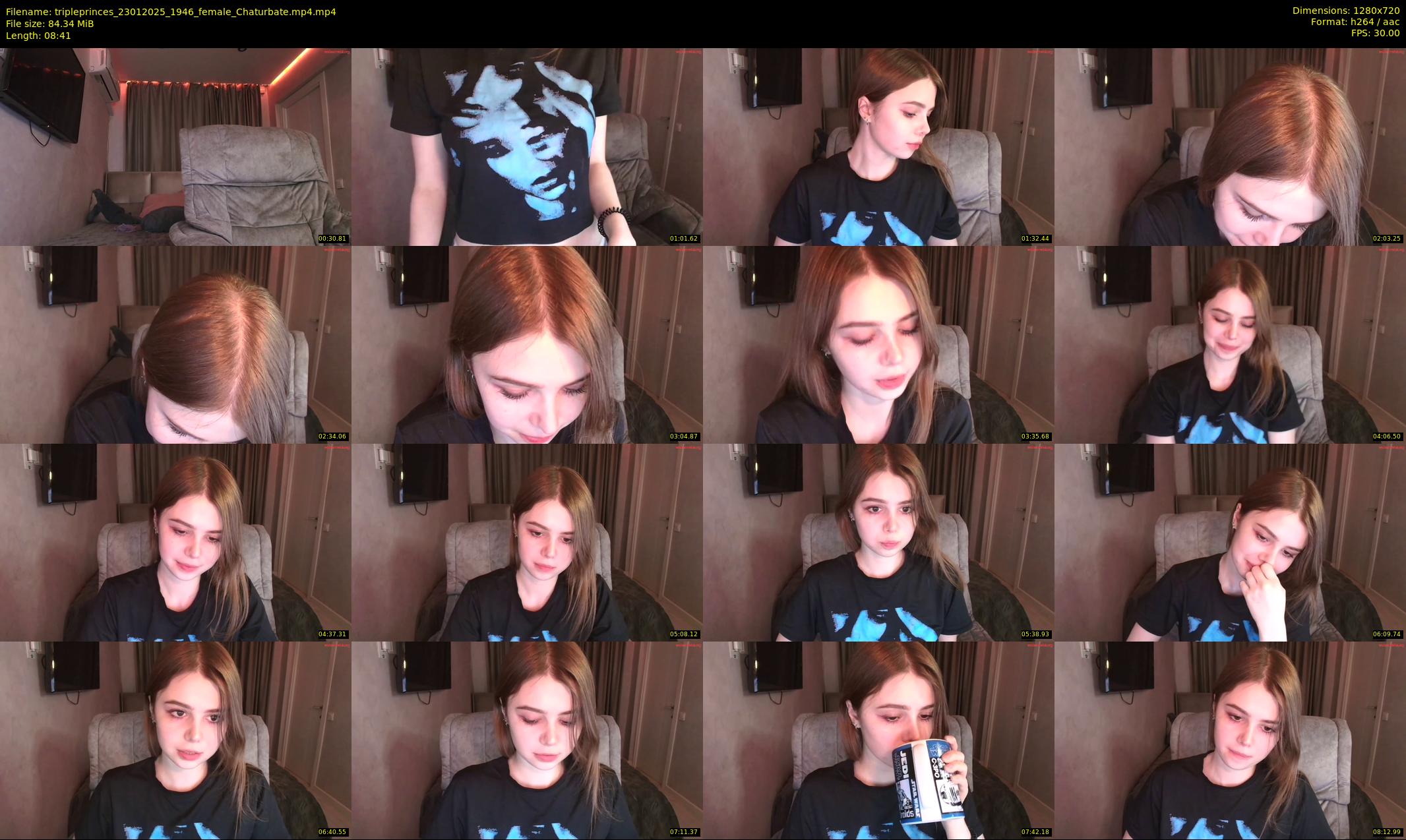 tripleprinces — 9 minute Chaturbate female cam show recording, 720p, Jan 23, 2025