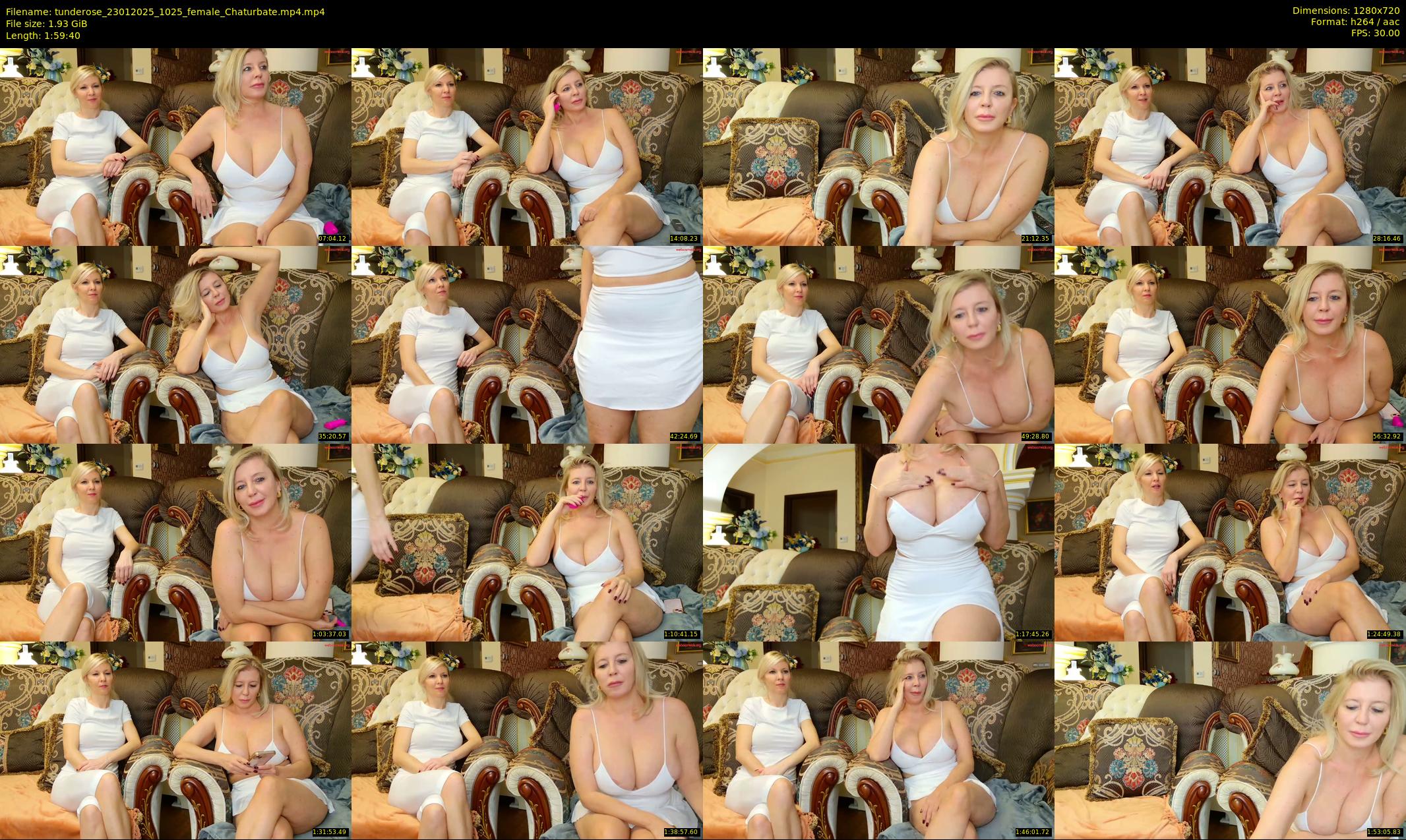 tunderose — 120 minute Chaturbate female cam show recording, 720p, Jan 23, 2025