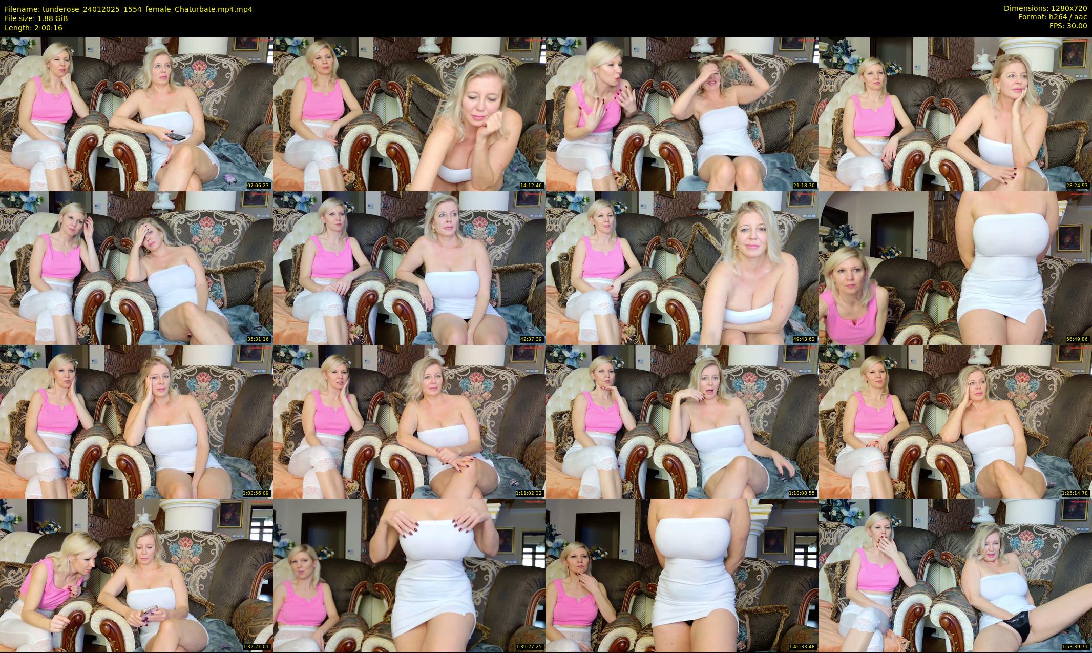 tunderose — 121 minute Chaturbate female cam show recording, 720p, Jan 24, 2025