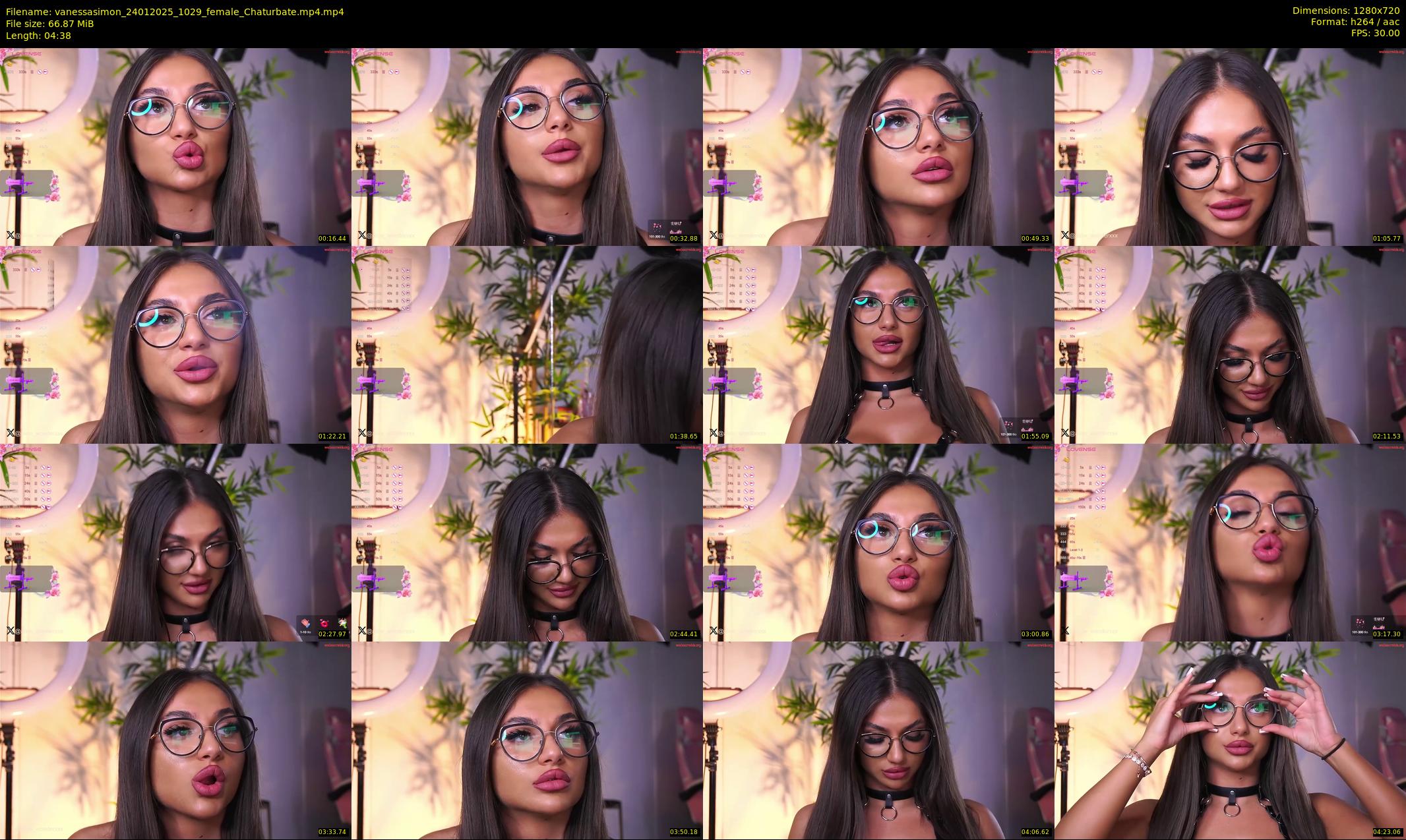 vanessasimon — 5 minute Chaturbate female cam show recording, 720p, Jan 24, 2025