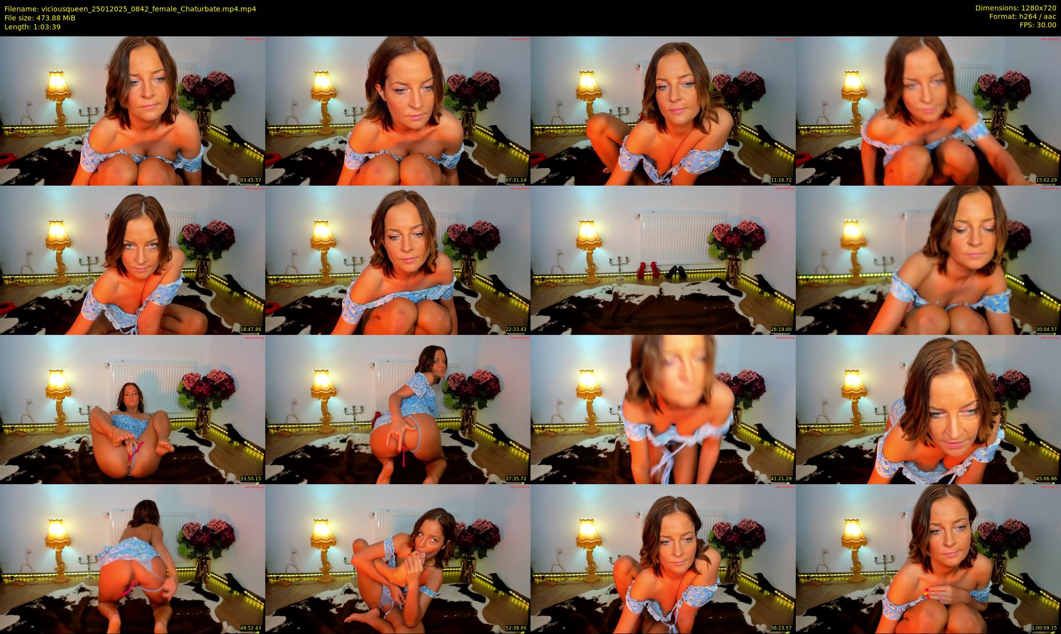 viciousqueen — 64 minute Chaturbate female cam show recording, 720p, Jan 25, 2025