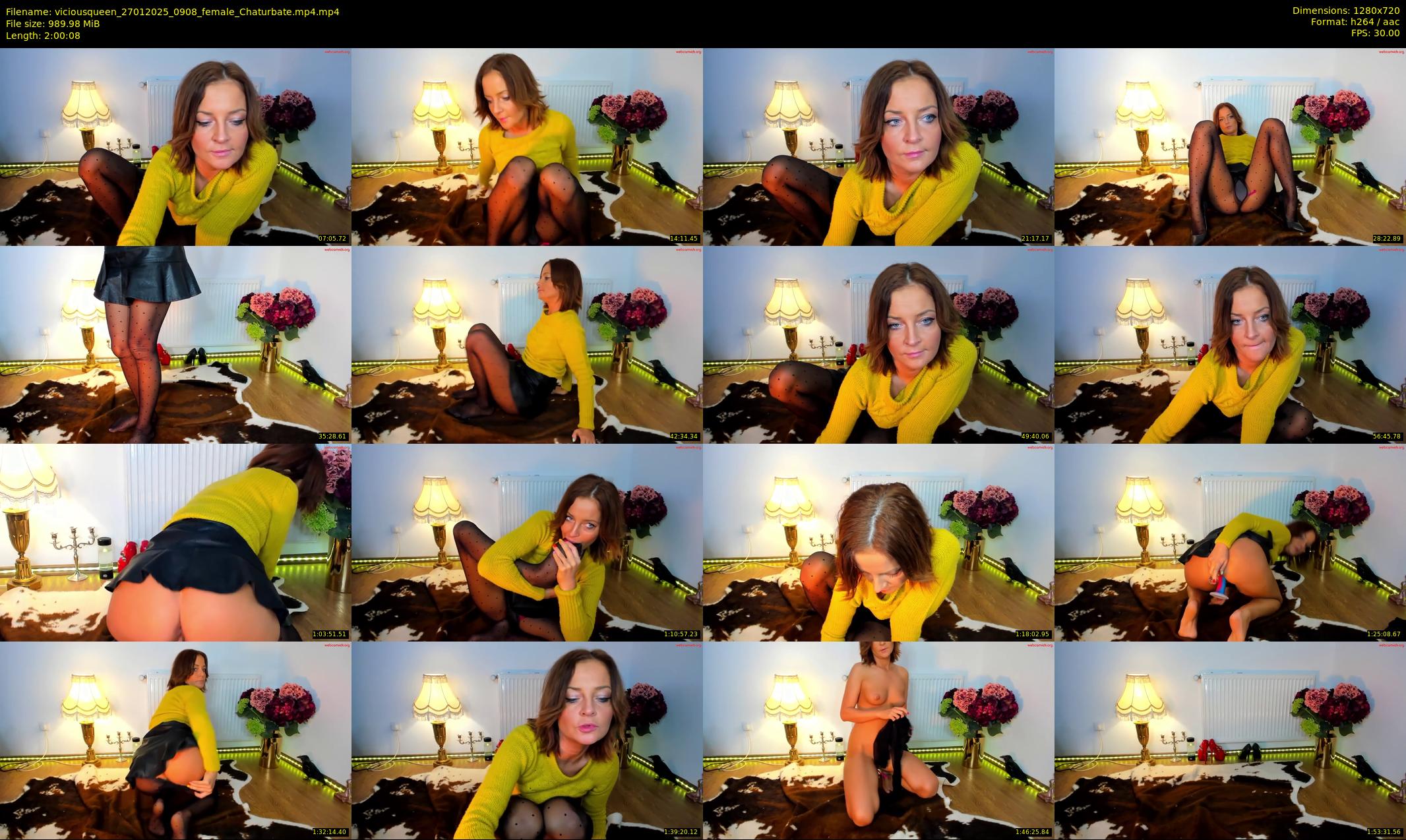 viciousqueen — 121 minute Chaturbate female cam show recording, 720p, Jan 27, 2025