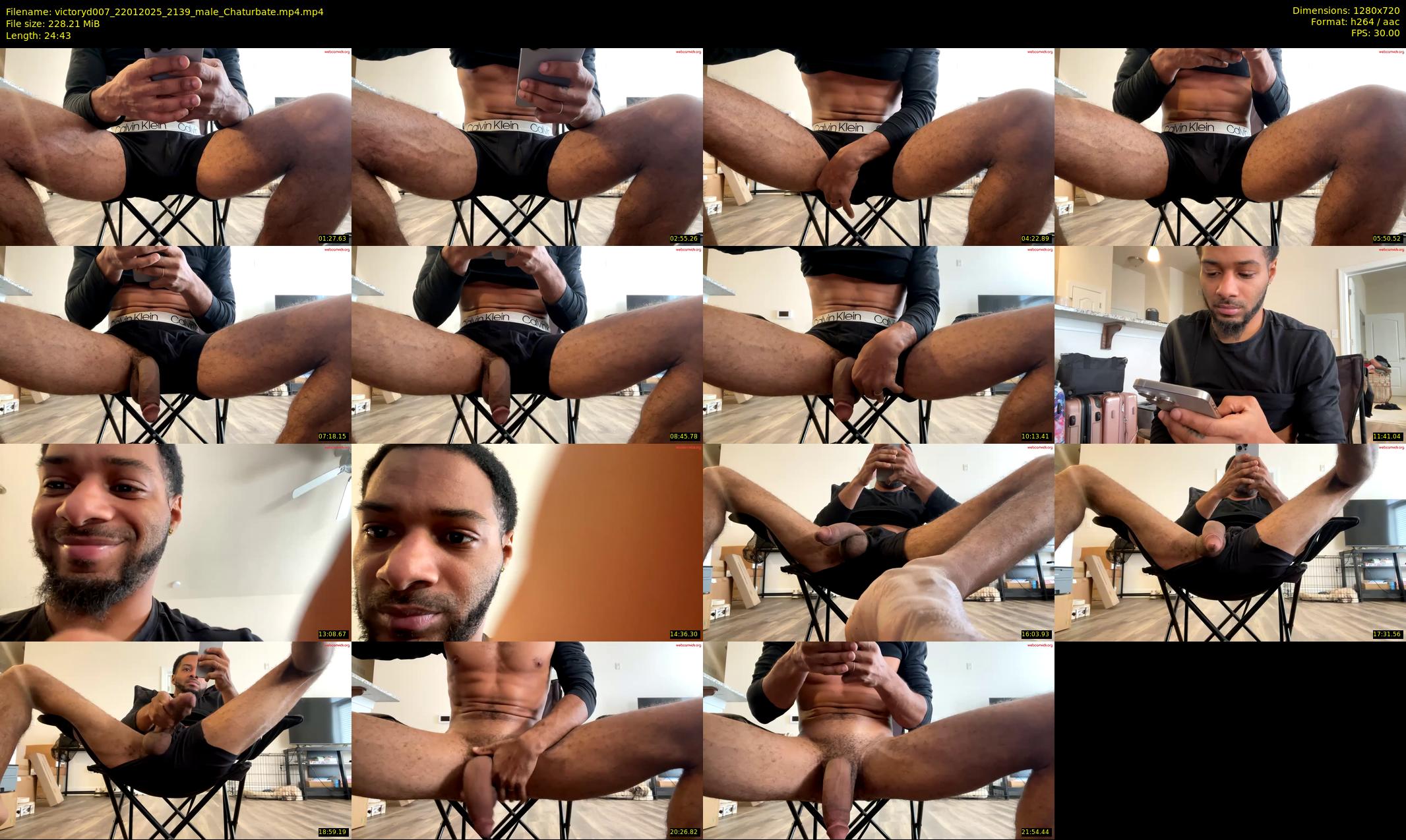 victoryd007 — 25 minute Chaturbate male cam show recording, 720p, Jan 22, 2025