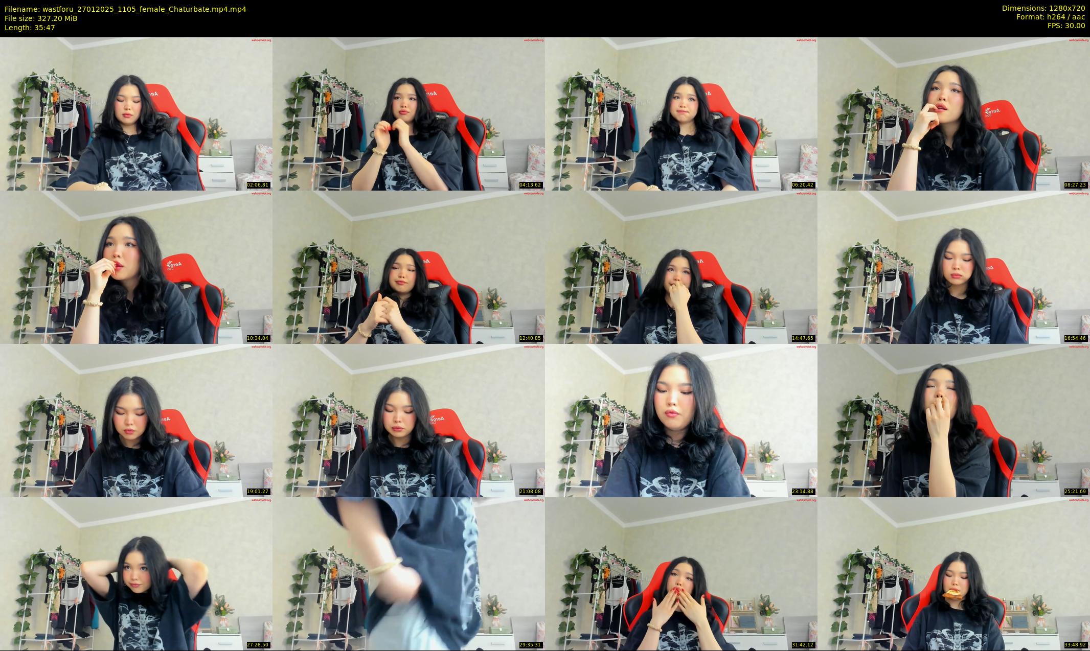 wastforu — 36 minute Chaturbate female cam show recording, 720p, Jan 27, 2025