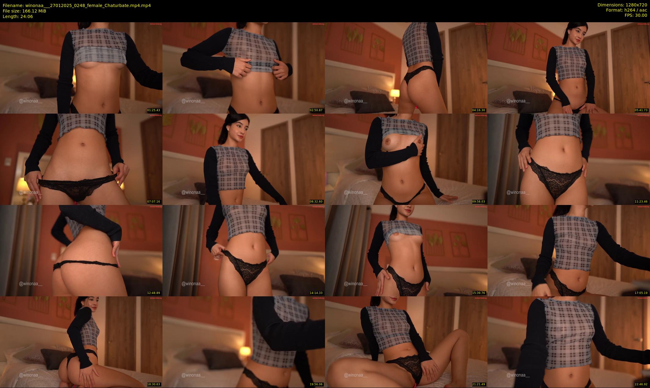 winonaa__ — 25 minute Chaturbate female cam show recording, 720p, Jan 27, 2025