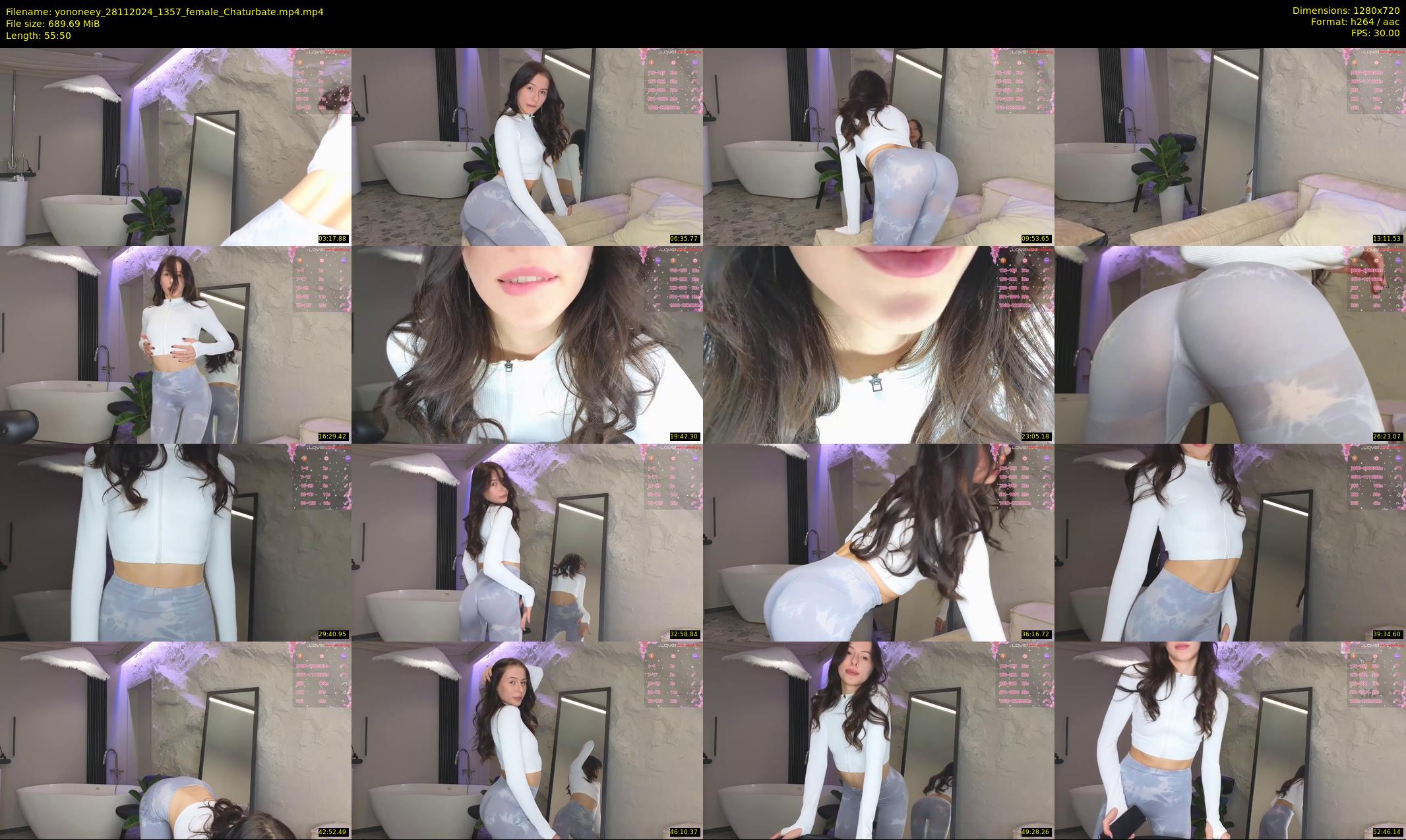 yononeey — 56 minute Chaturbate female cam show recording, 720p, Nov 28, 2024