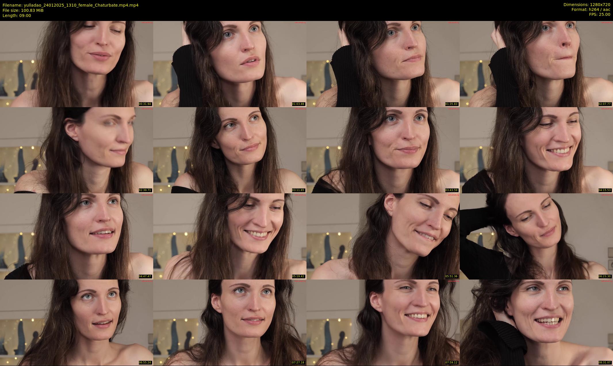 yulladao — 9 minute Chaturbate female cam show recording, 720p, Jan 24, 2025