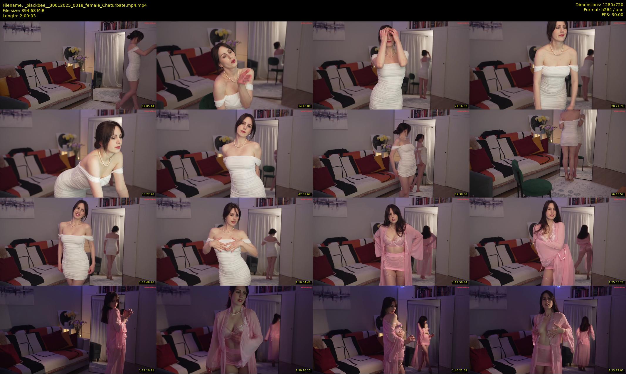 _blackbee_ — 121 minute Chaturbate female cam show recording, 720p, Jan 30, 2025