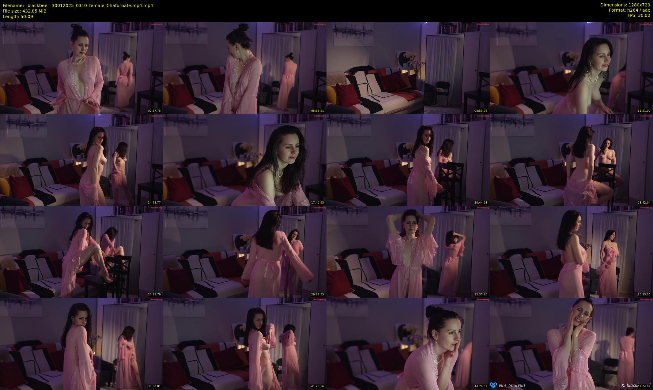 _blackbee_ — 51 minute Chaturbate female cam show recording, 720p, Jan 30, 2025