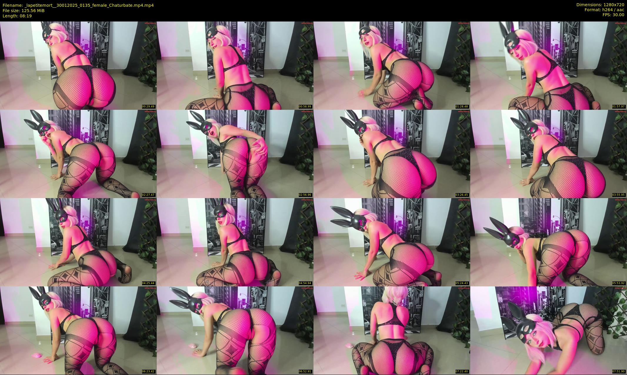 _lapetitemort_ — 9 minute Chaturbate female cam show recording, 720p, Jan 30, 2025