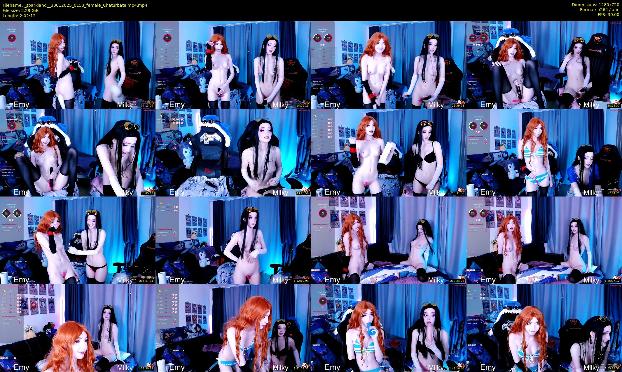 _sparkland_ — 123 minute Chaturbate female cam show recording, 720p, Jan 30, 2025