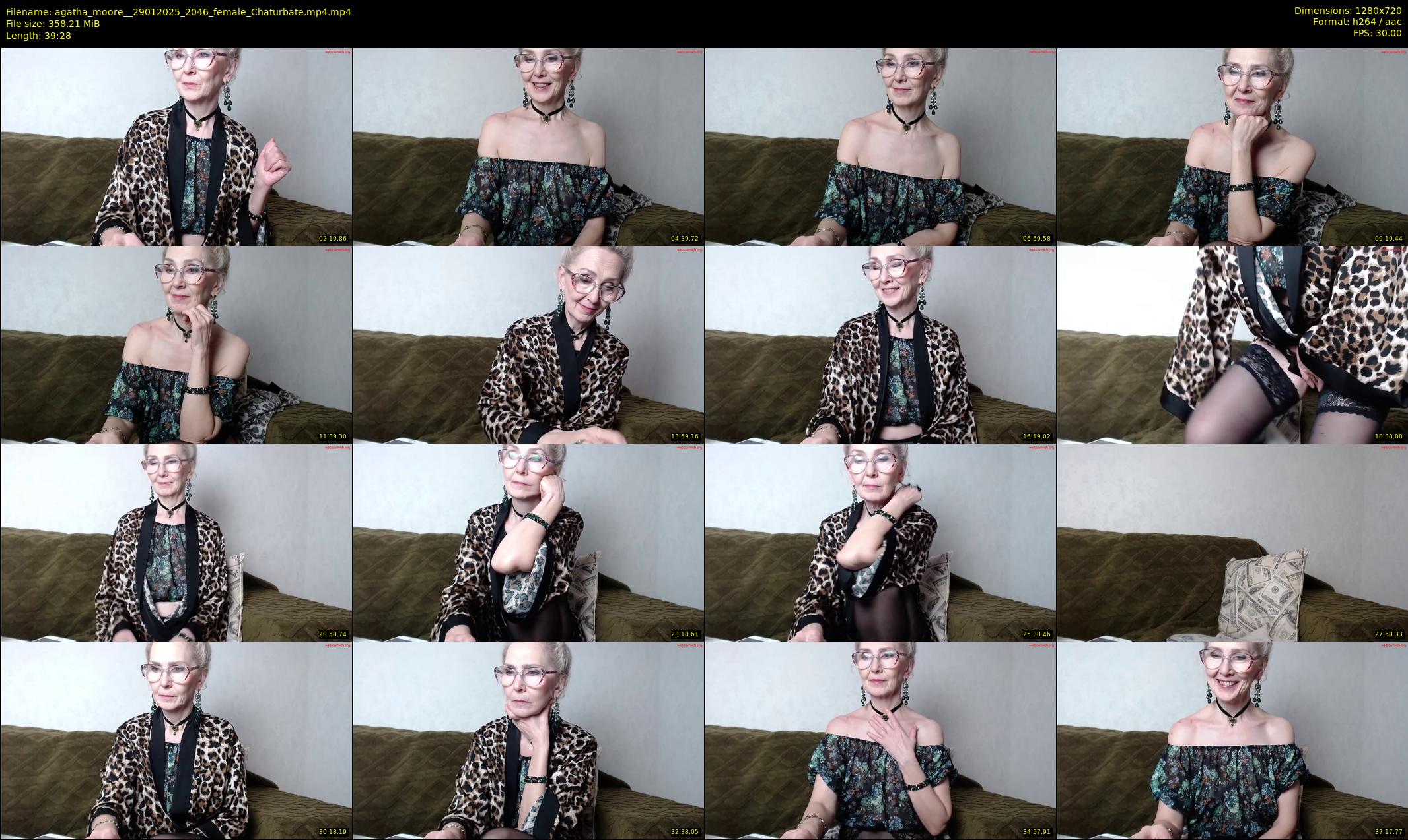 agatha_moore_ — 40 minute Chaturbate female cam show recording, 720p, Jan 29, 2025