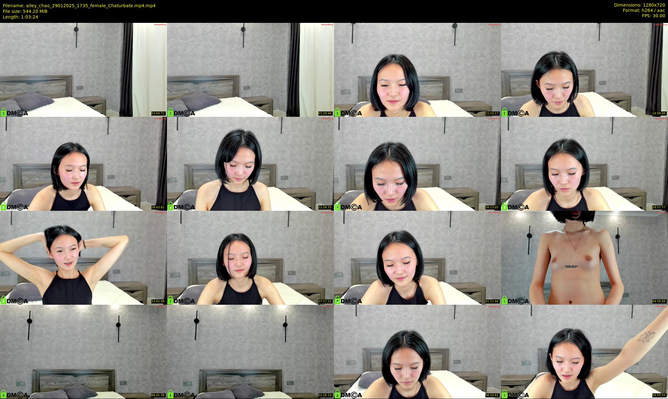 ailey_chao — 64 minute Chaturbate female cam show recording, 720p, Jan 29, 2025