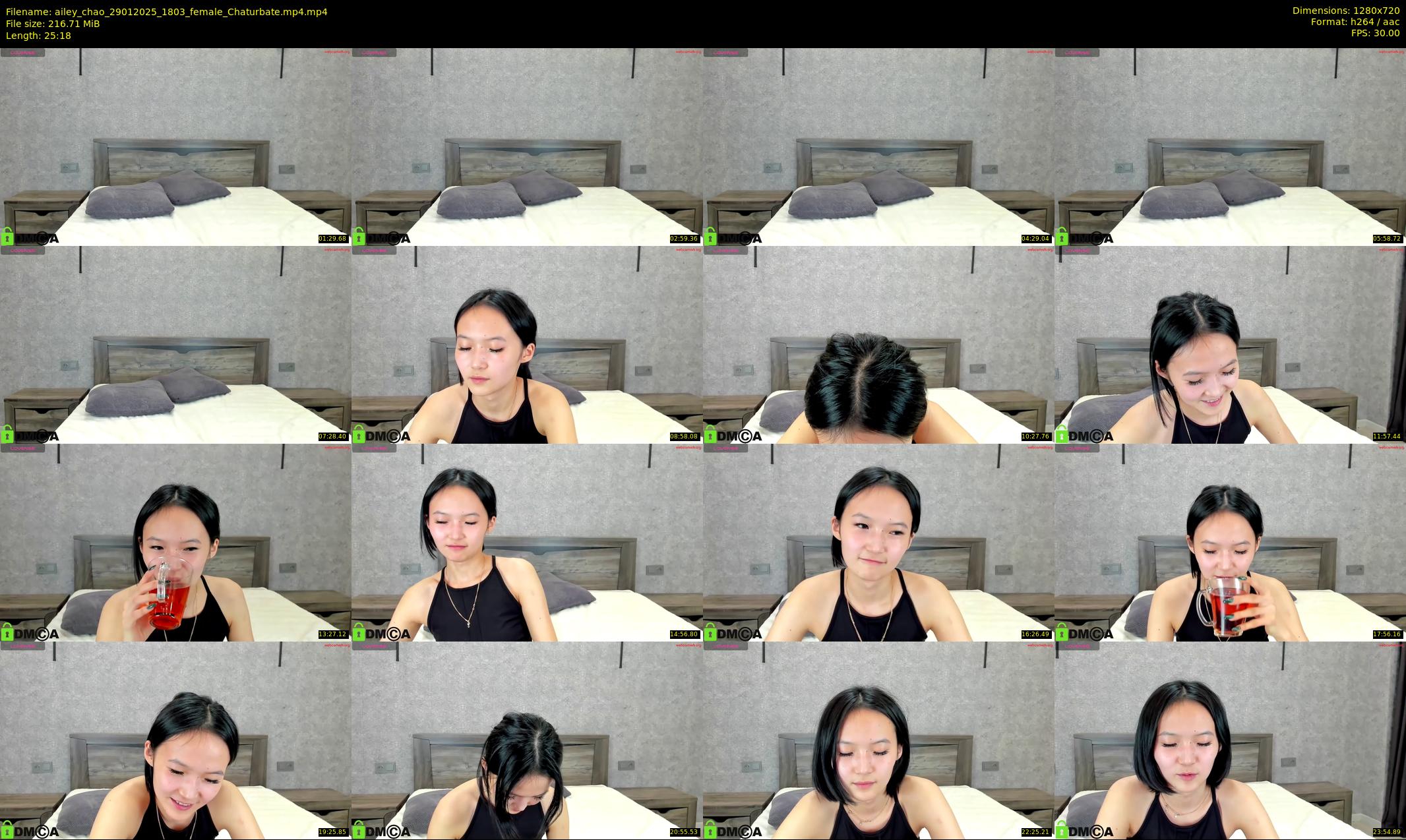 ailey_chao — 26 minute Chaturbate female cam show recording, 720p, Jan 29, 2025