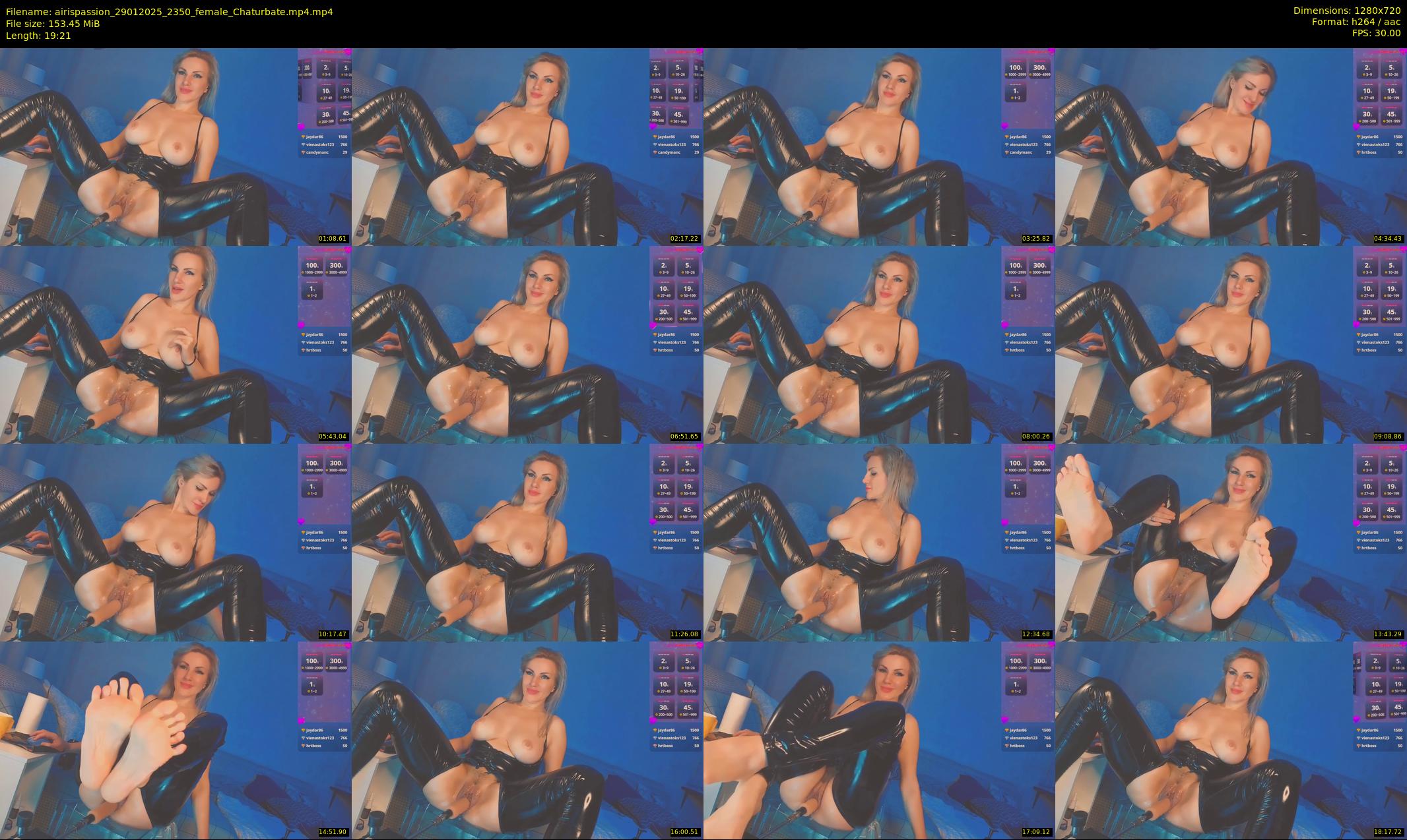 airispassion — 20 minute Chaturbate female cam show recording, 720p, Jan 29, 2025