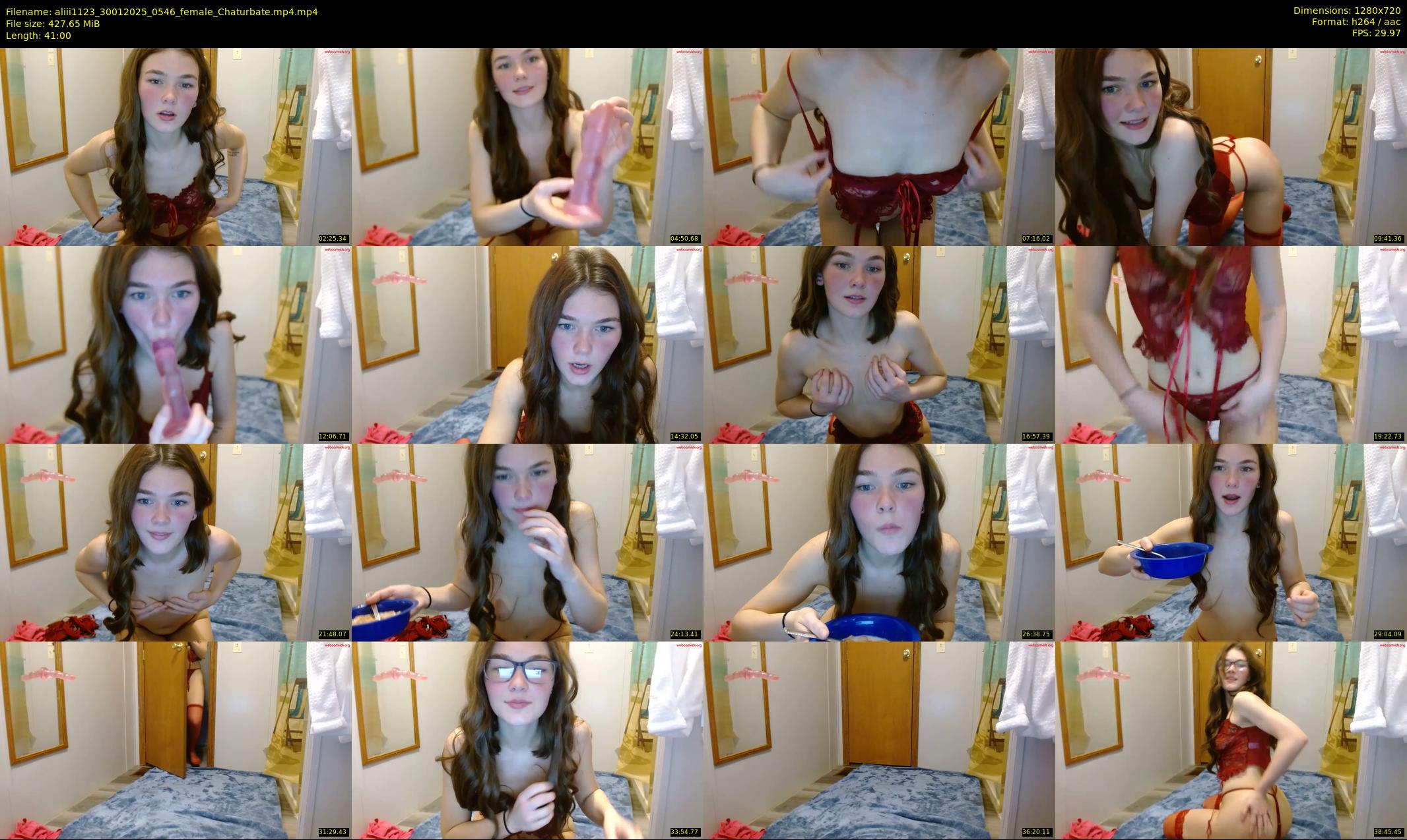 aliii1123 — 41 minute Chaturbate female cam show recording, 720p, Jan 30, 2025