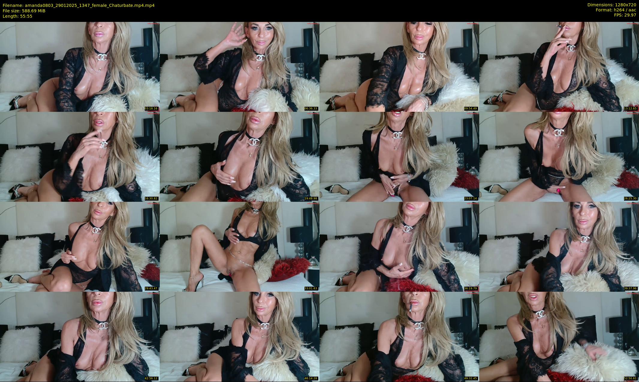 amanda0803 — 56 minute Chaturbate female cam show recording, 720p, Jan 29, 2025
