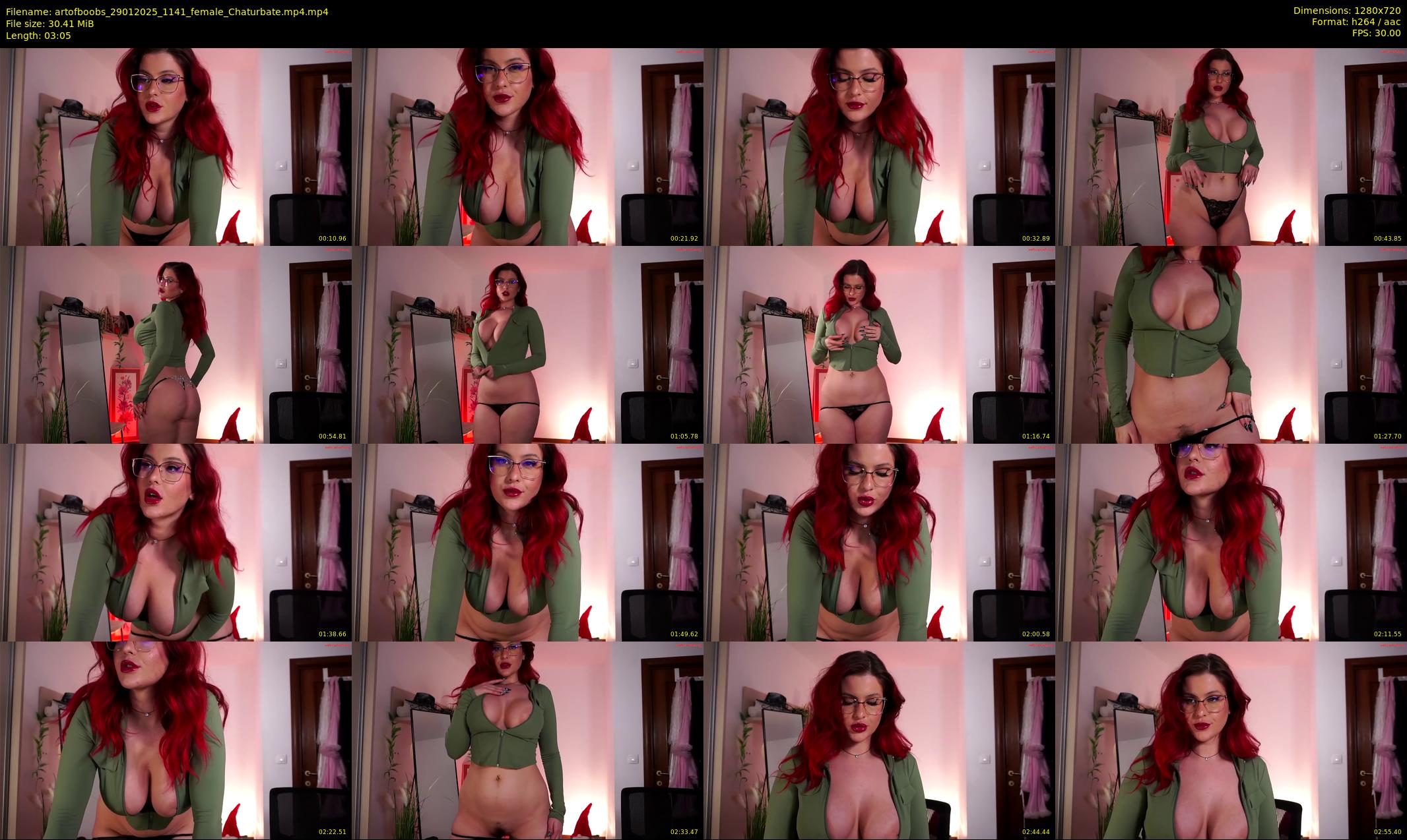 artofboobs — 4 minute Chaturbate female cam show recording, 720p, Jan 29, 2025