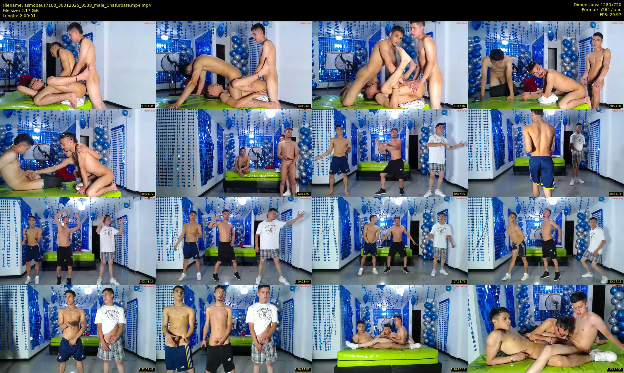 asmodeus7100 — 121 minute Chaturbate male cam show recording, 720p, Jan 30, 2025
