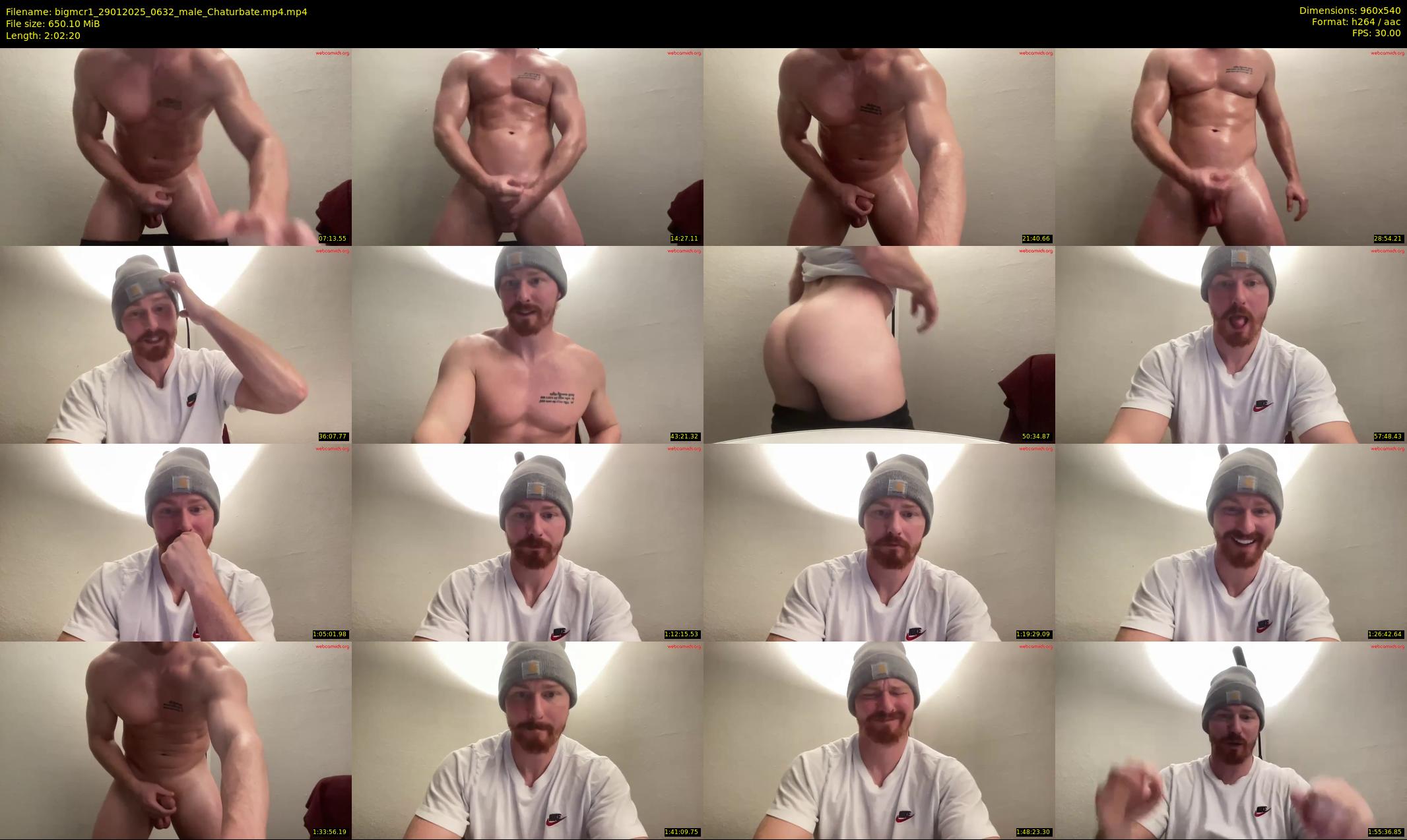 bigmcr1 — 123 minute Chaturbate male cam show recording, 480p, Jan 29, 2025