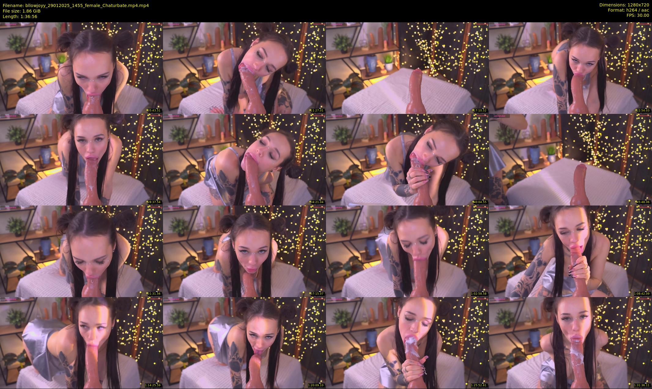 bllowjoyy — 97 minute Chaturbate female cam show recording, 720p, Jan 29, 2025