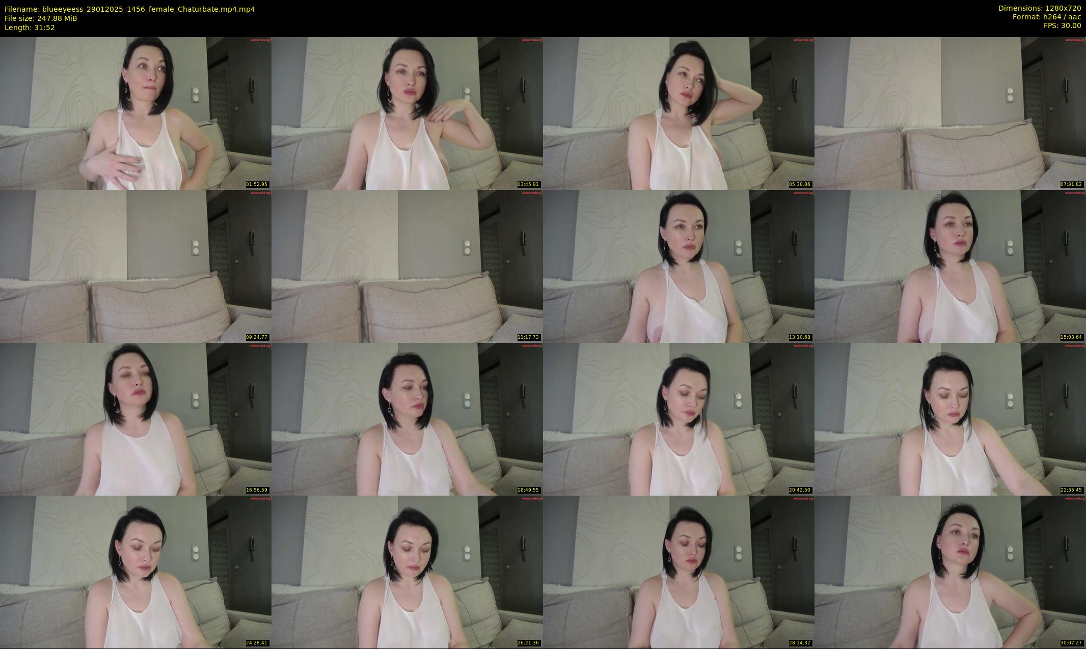 blueeyeess — 32 minute Chaturbate female cam show recording, 720p, Jan 29, 2025
