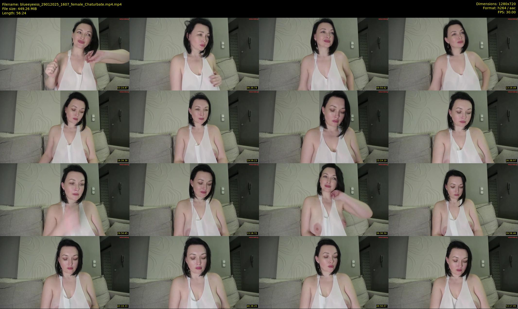blueeyeess — 57 minute Chaturbate female cam show recording, 720p, Jan 29, 2025