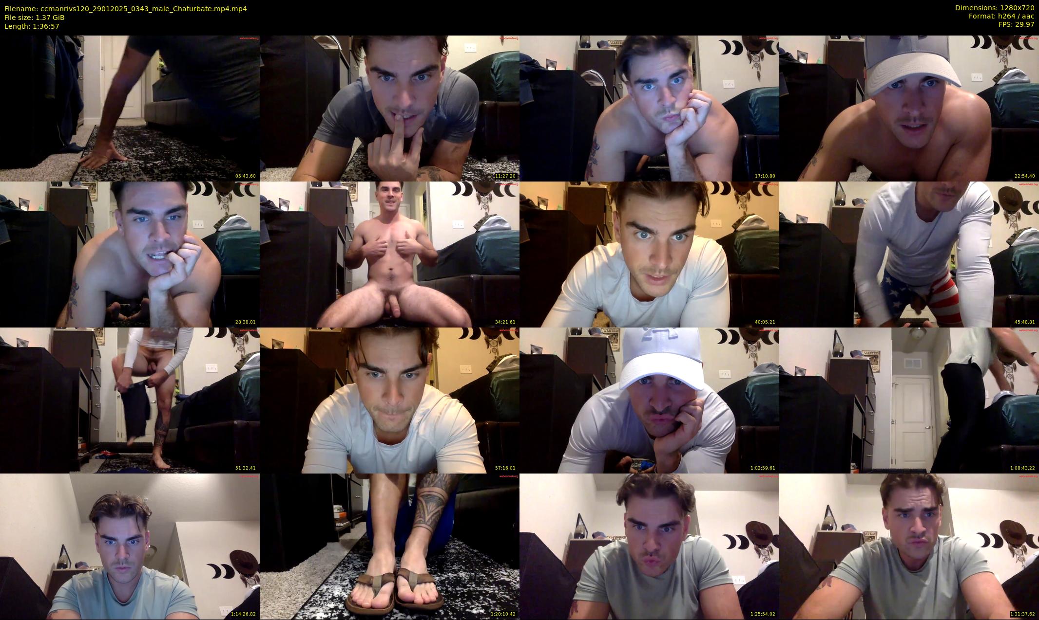 ccmanrivs120 — 97 minute Chaturbate male cam show recording, 720p, Jan 29, 2025