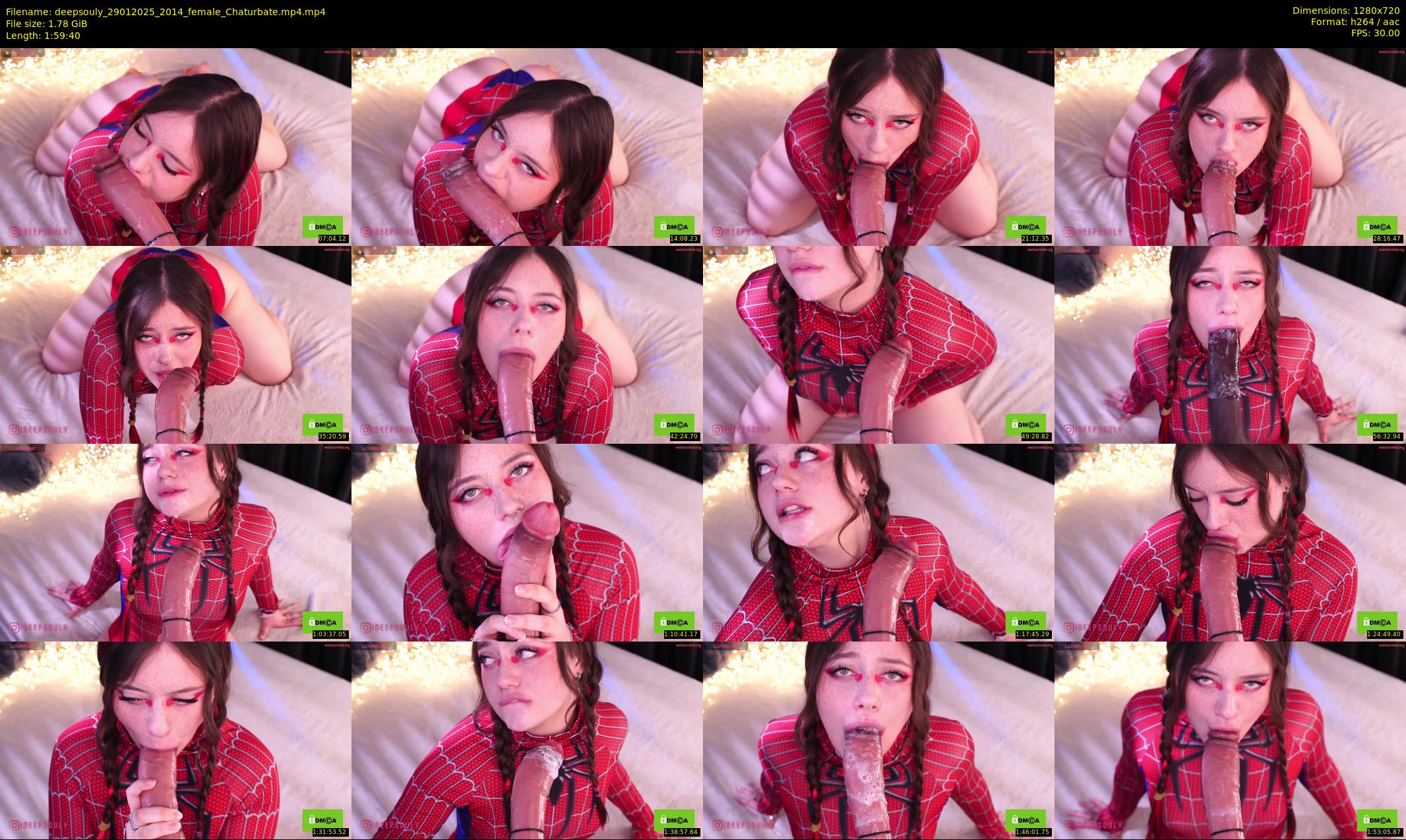 deepsouly — 120 minute Chaturbate female cam show recording, 720p, Jan 29, 2025