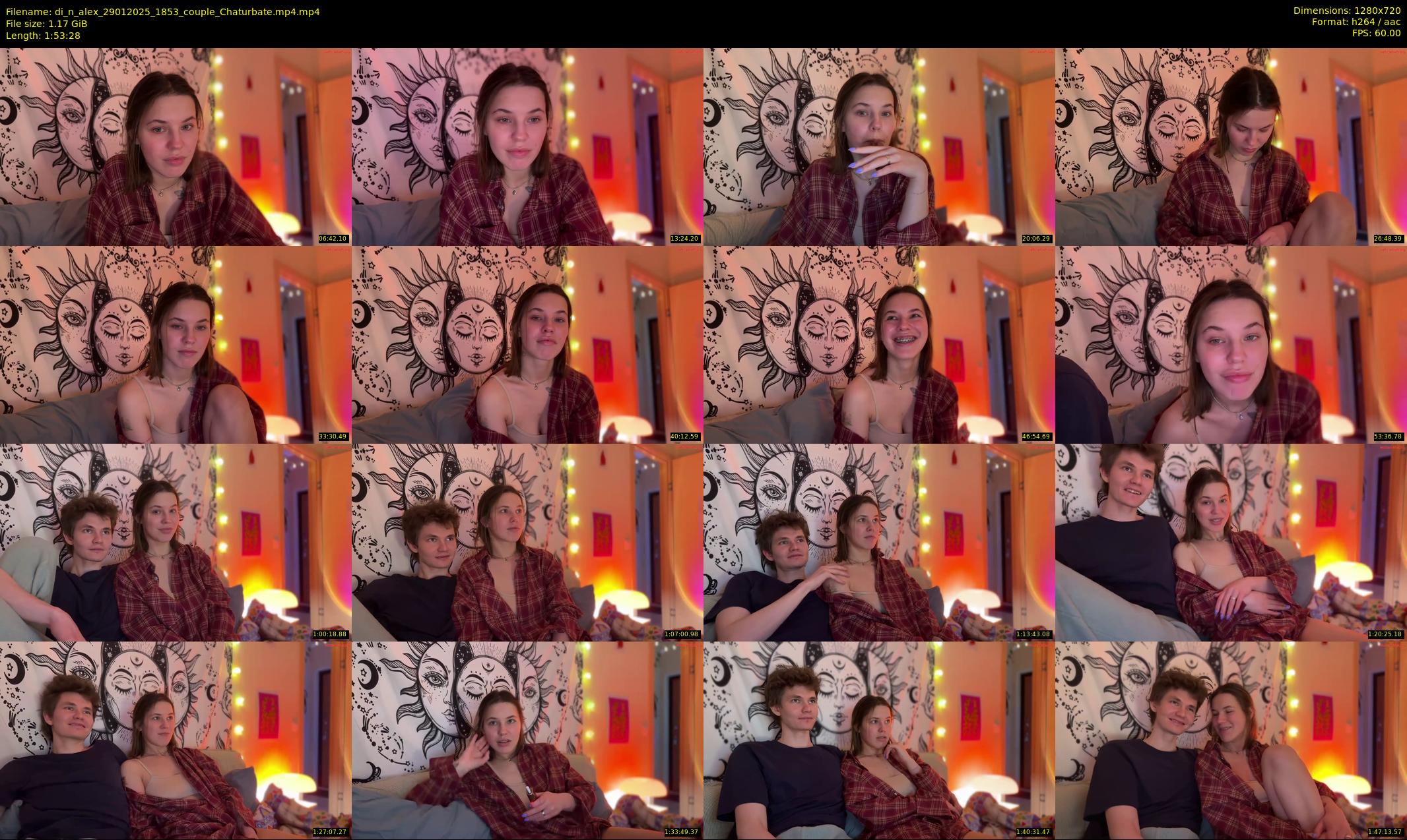 di_n_alex — 114 minute Chaturbate couple cam show recording, 720p, Jan 29, 2025