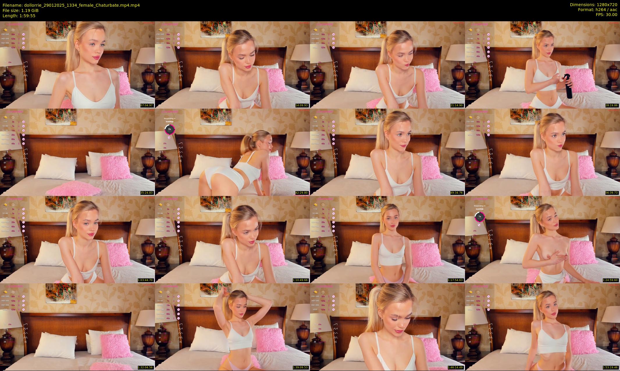 dollorrie — 120 minute Chaturbate couple cam show recording, 720p, Jan 29, 2025