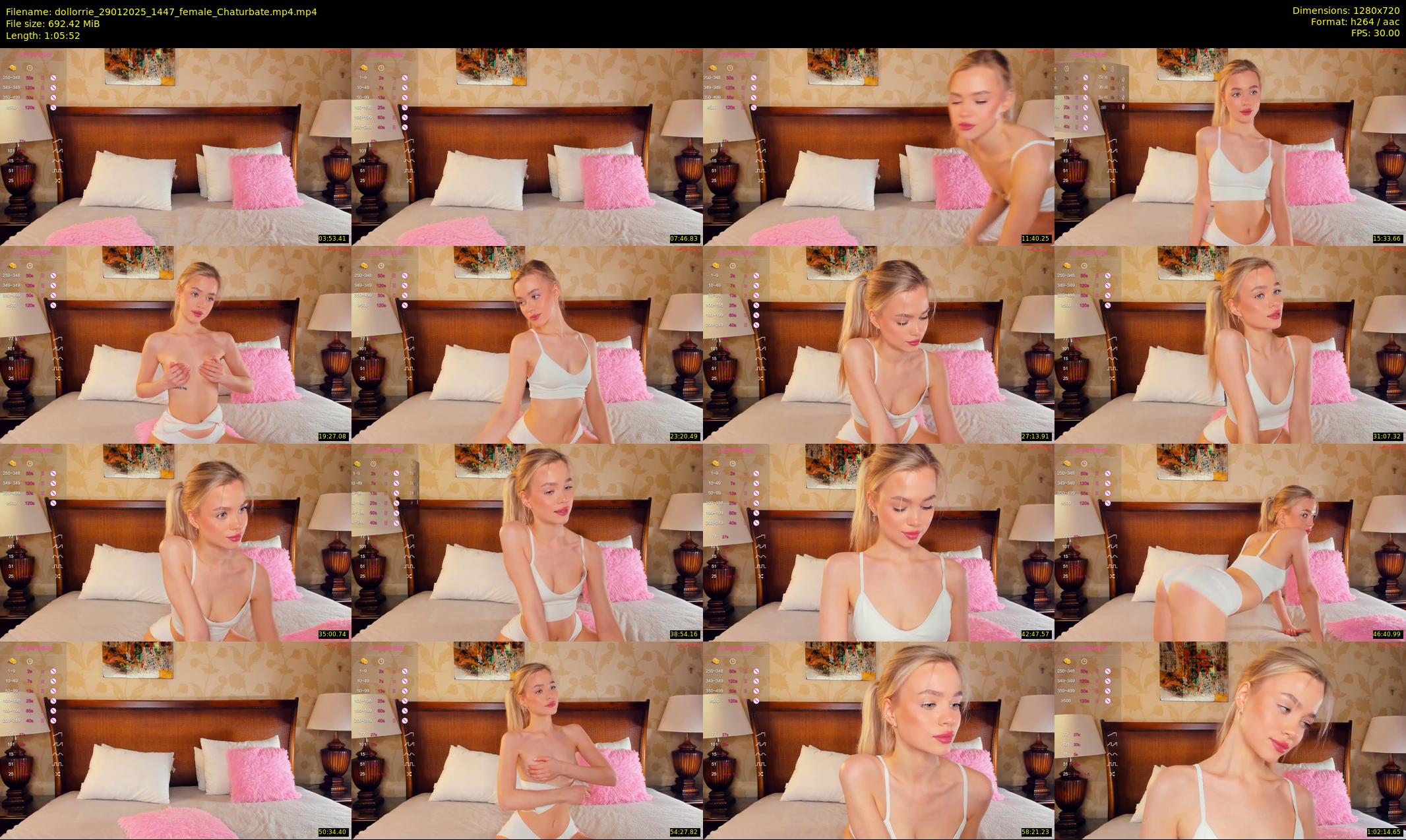 dollorrie — 66 minute Chaturbate couple cam show recording, 720p, Jan 29, 2025